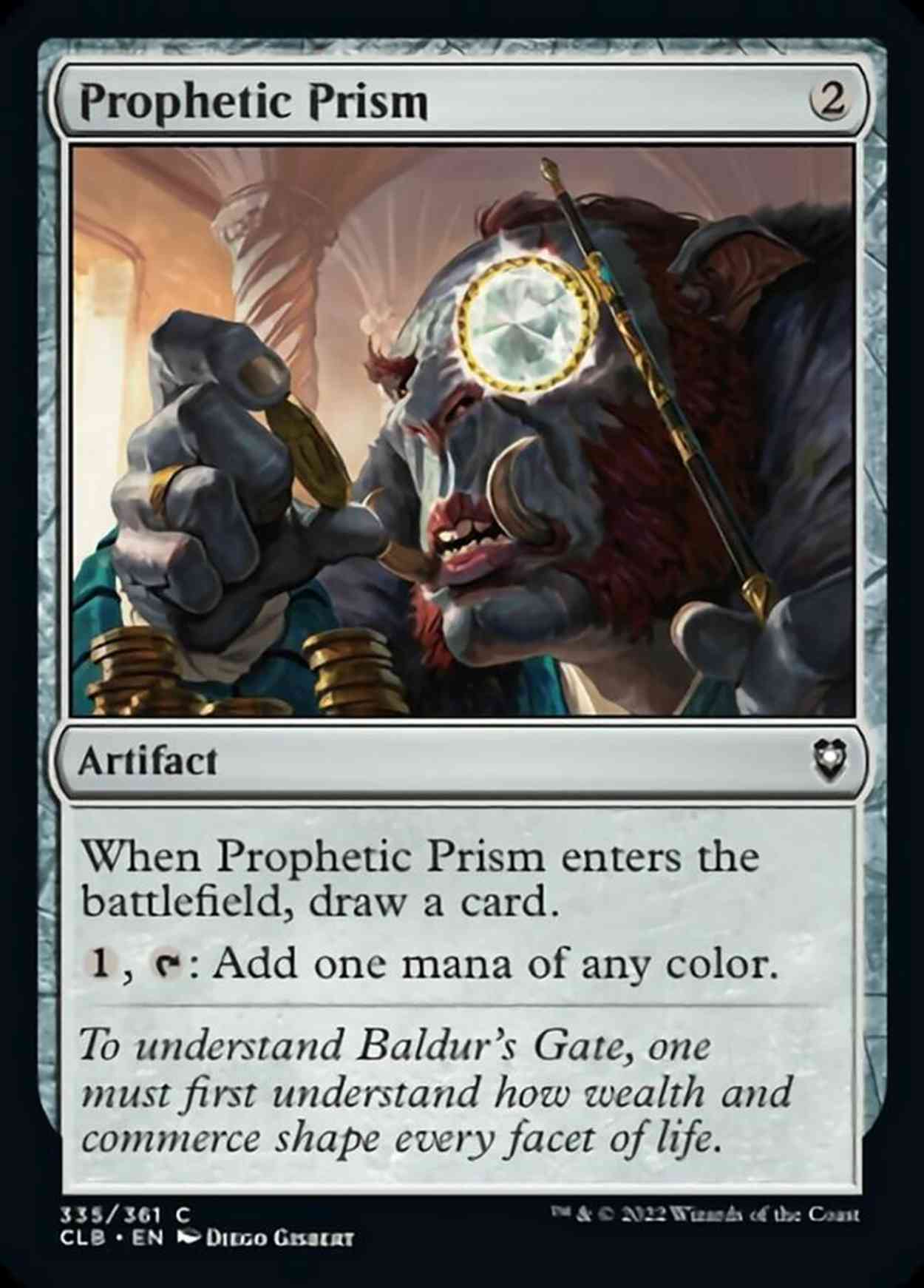 Prophetic Prism magic card front