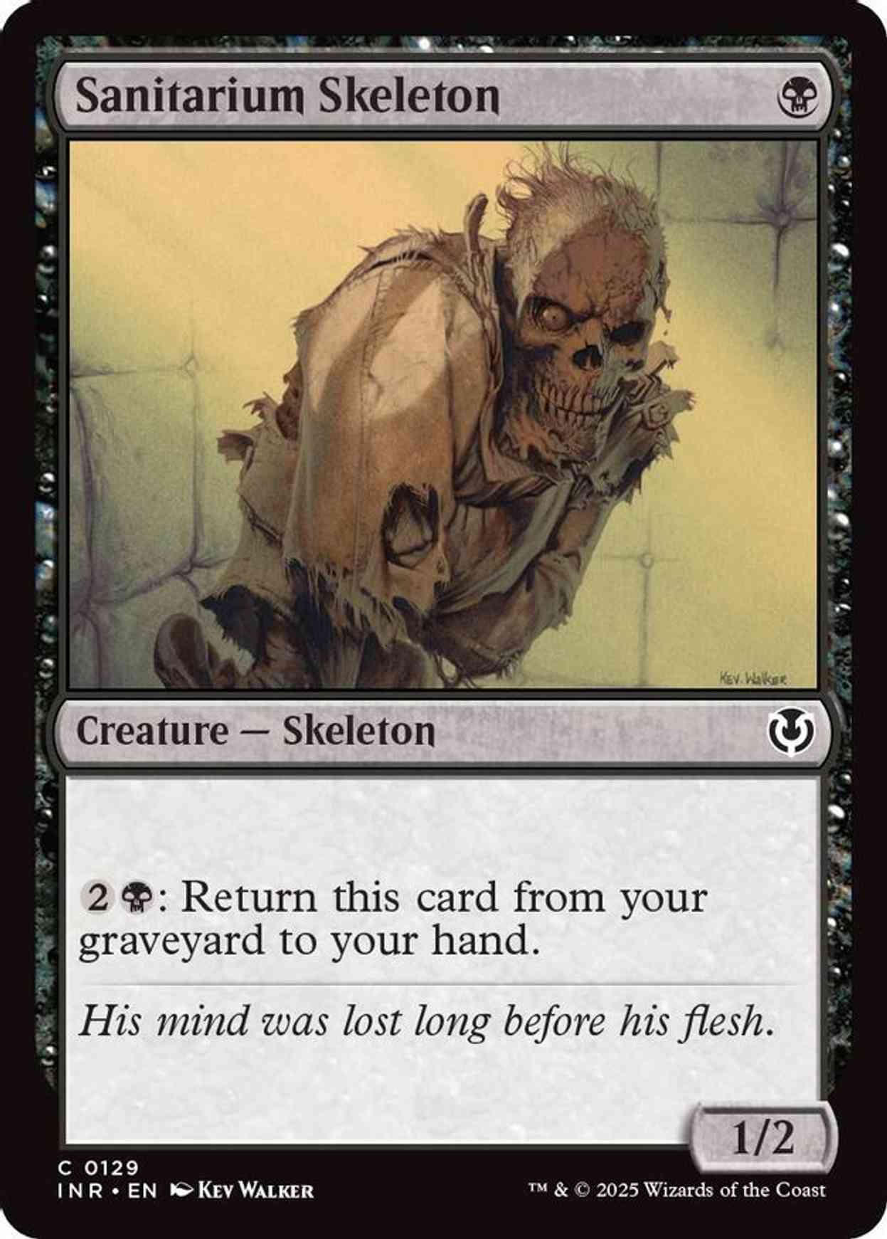 Sanitarium Skeleton magic card front