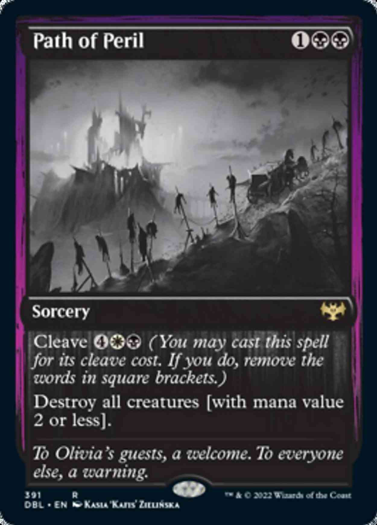 Path of Peril magic card front