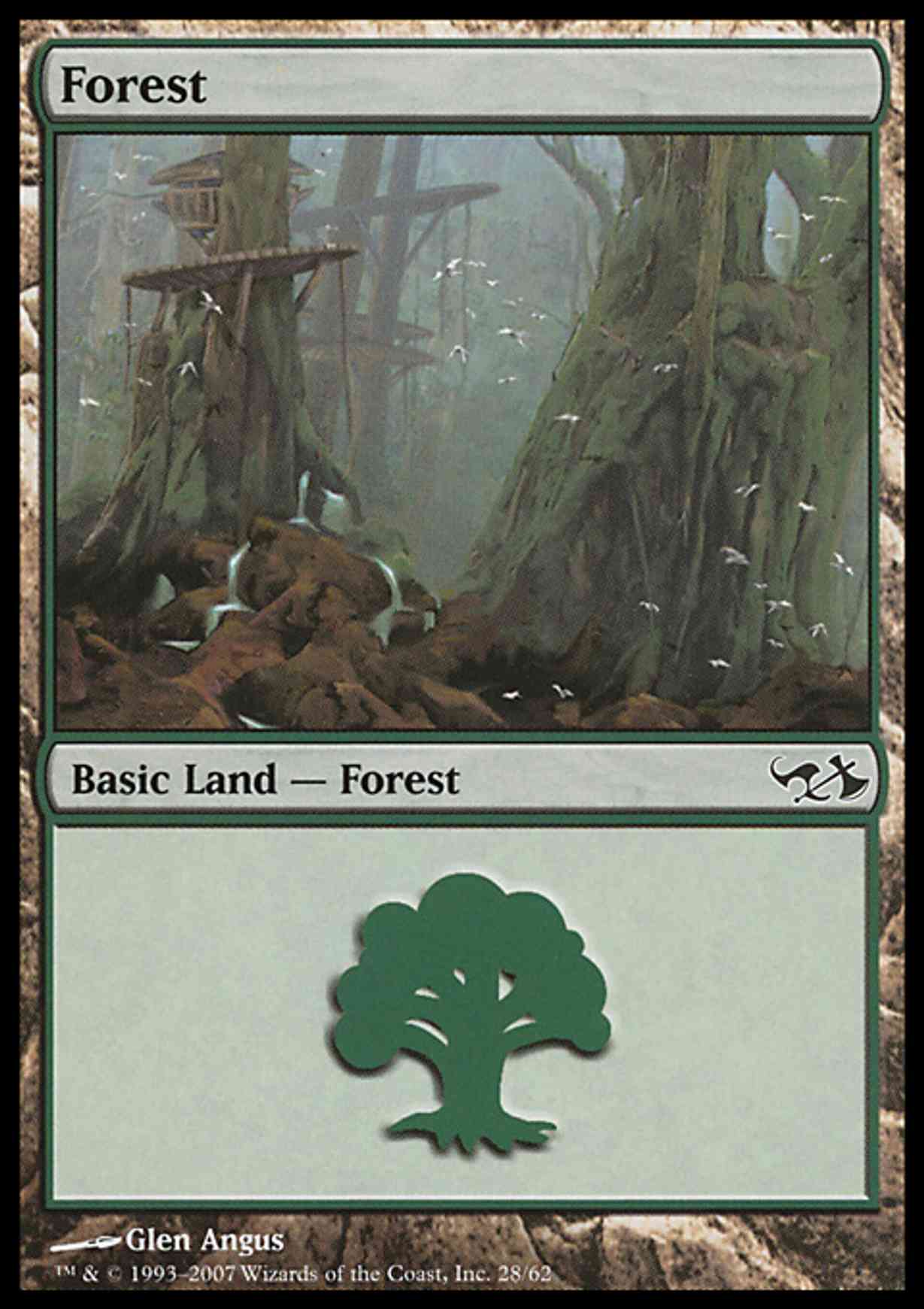 Forest (28)  magic card front