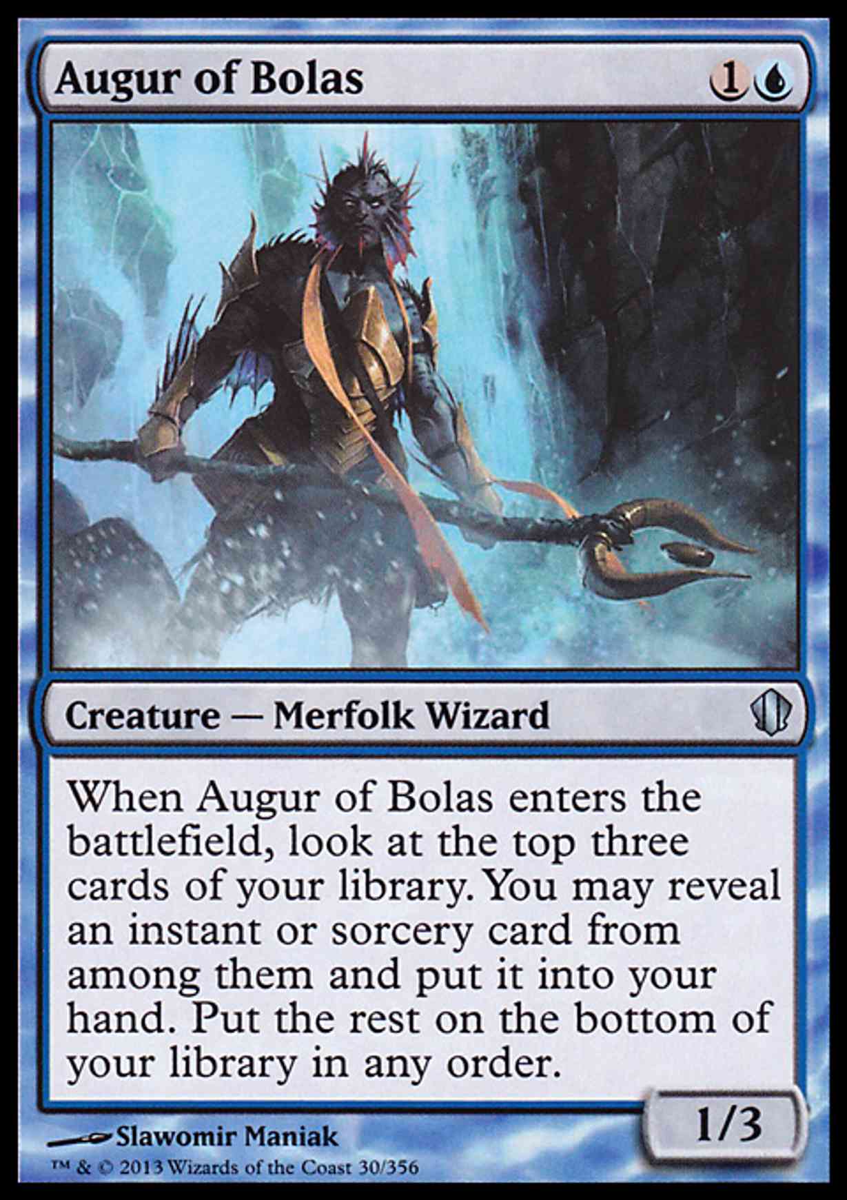 Augur of Bolas magic card front