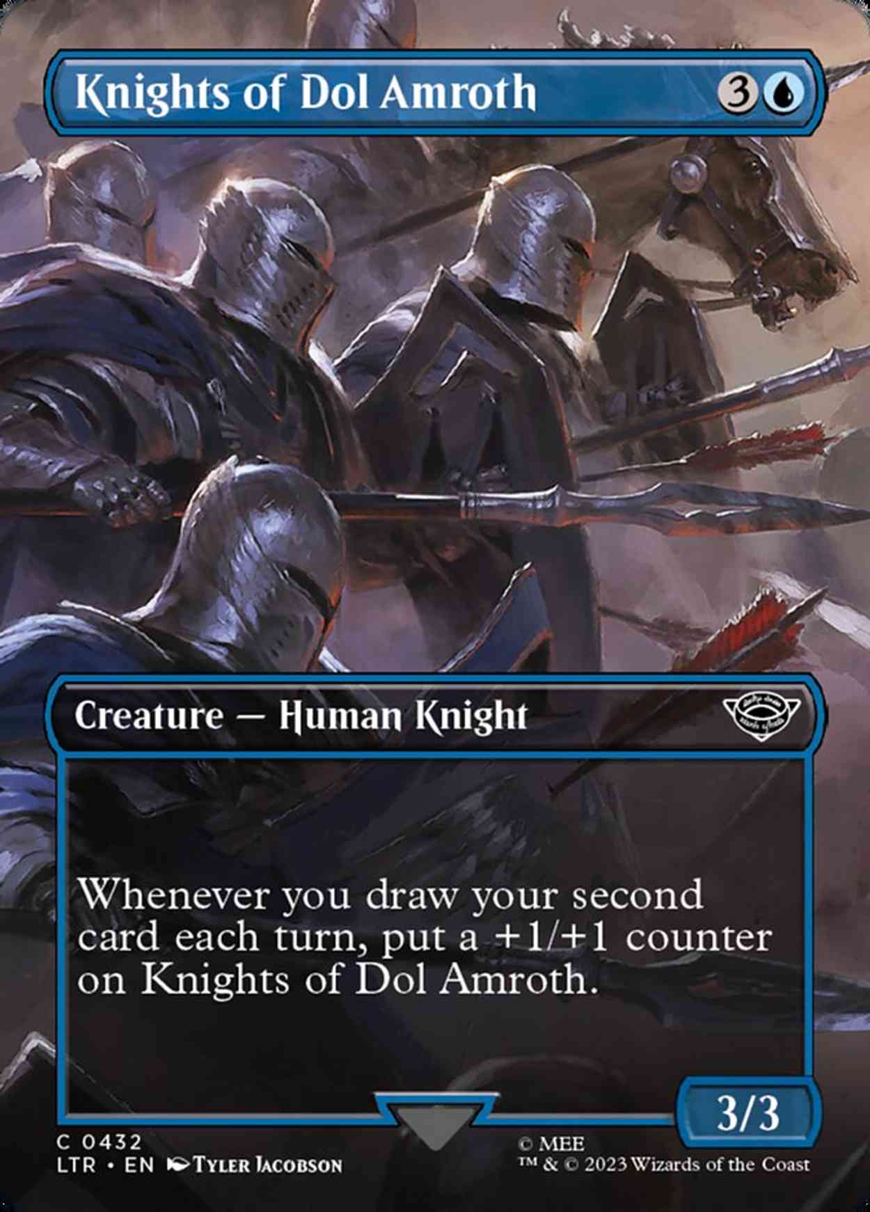 Knights of Dol Amroth (Borderless) magic card front