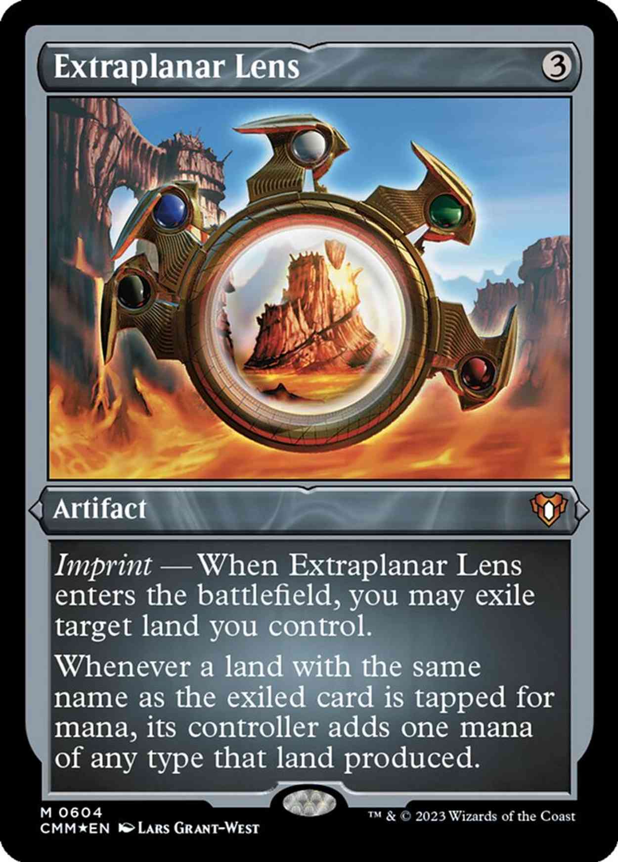 Extraplanar Lens (Foil Etched) magic card front