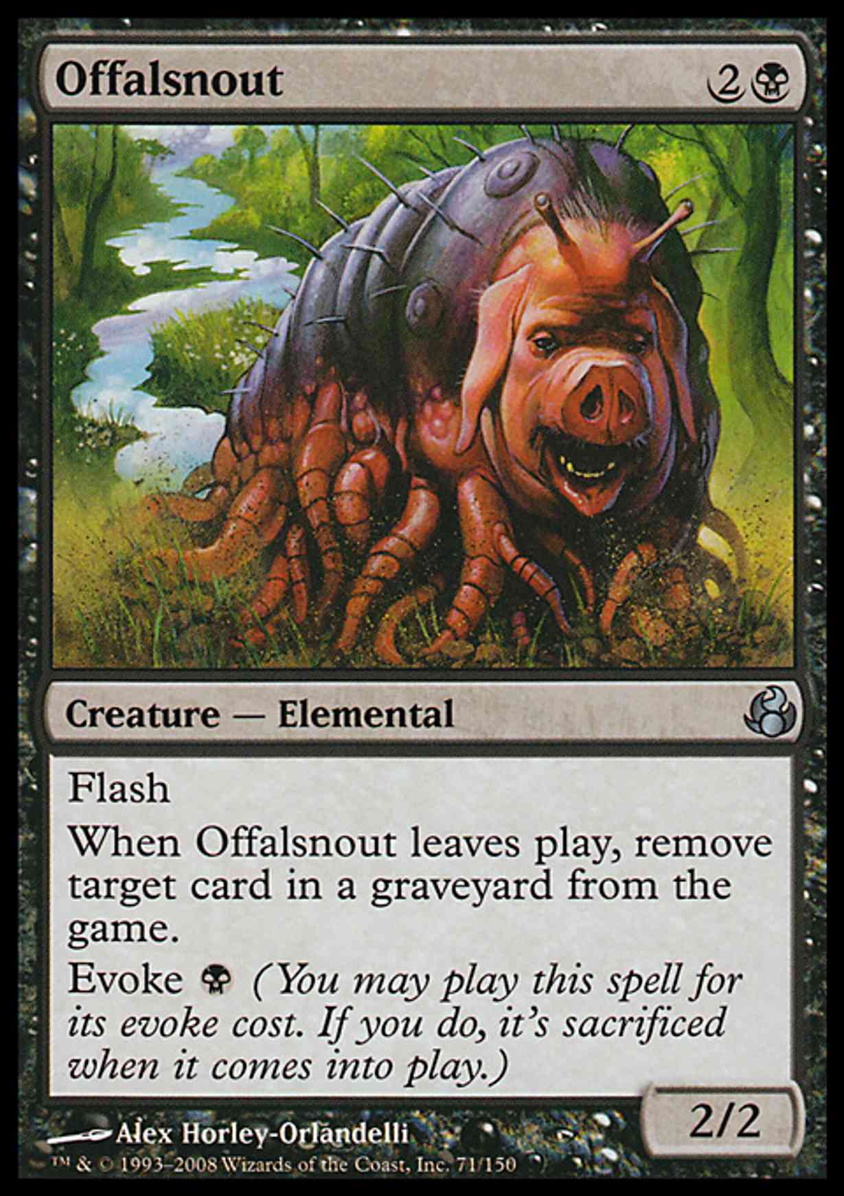Offalsnout magic card front