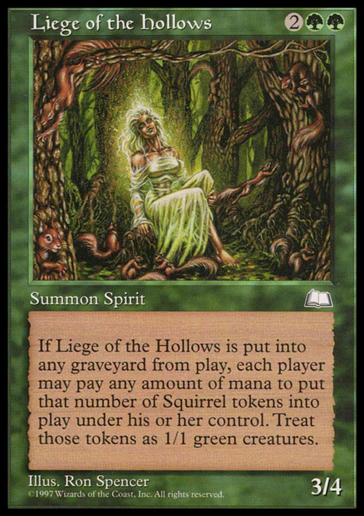 Liege of the Hollows magic card front
