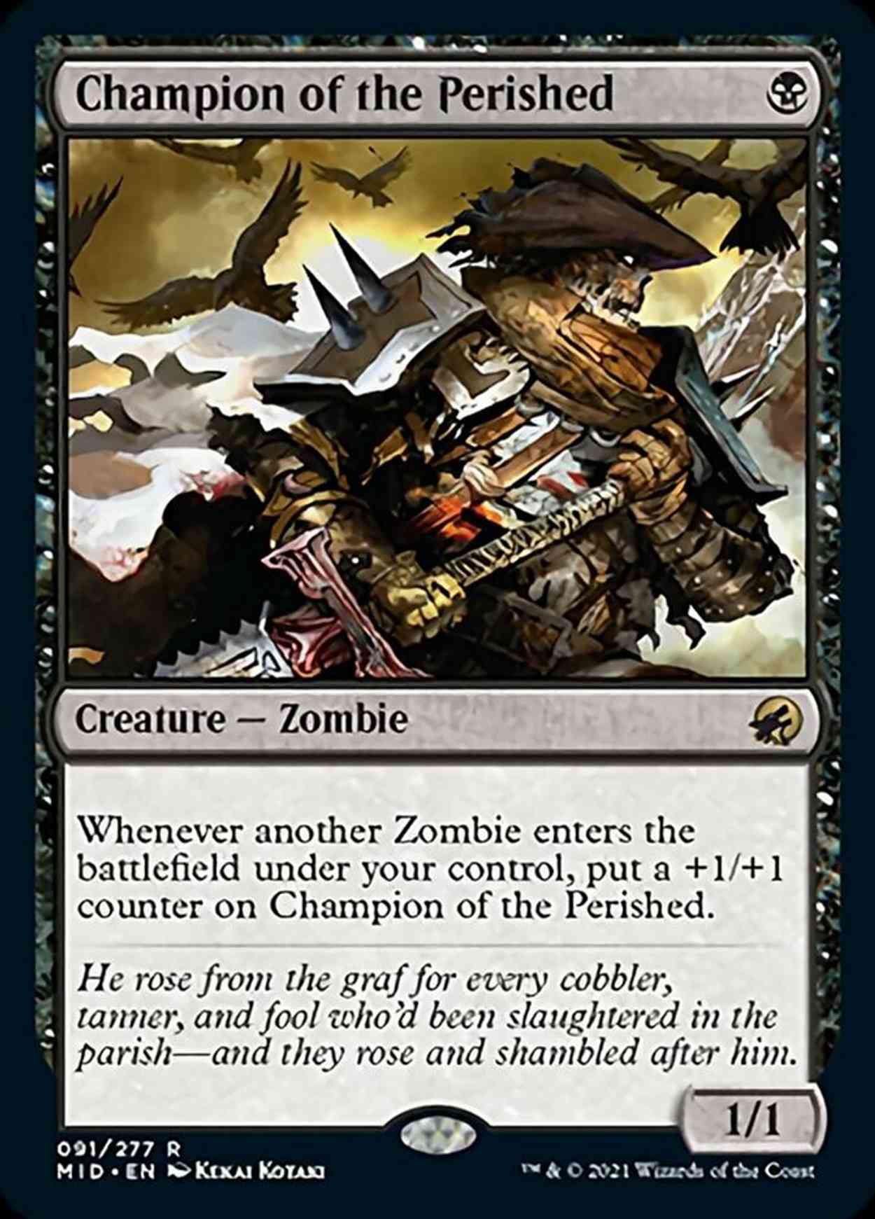Champion of the Perished magic card front