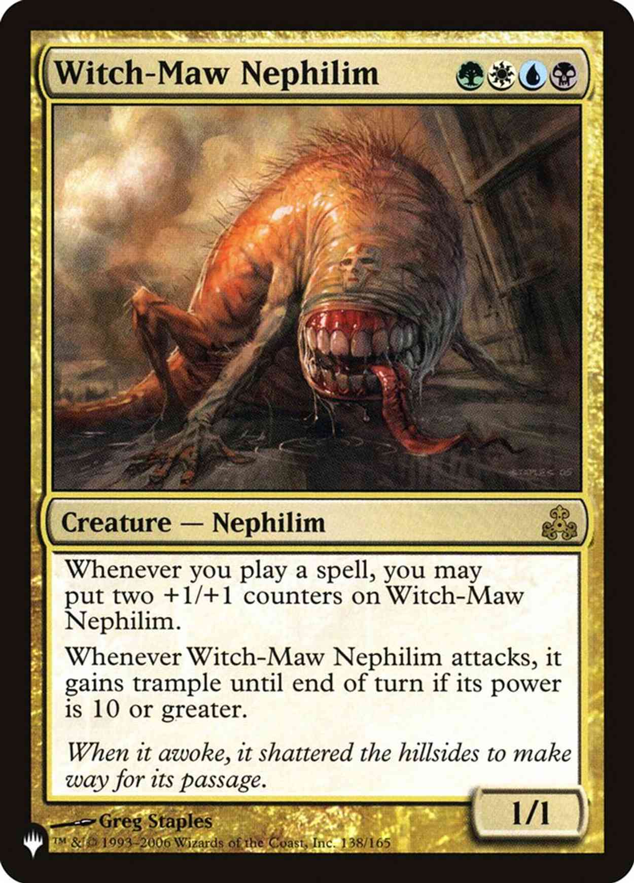 Witch-Maw Nephilim magic card front