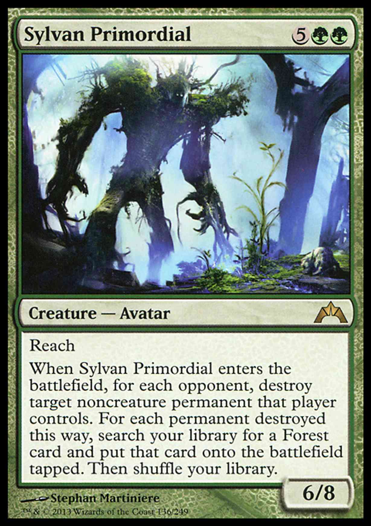 Sylvan Primordial magic card front