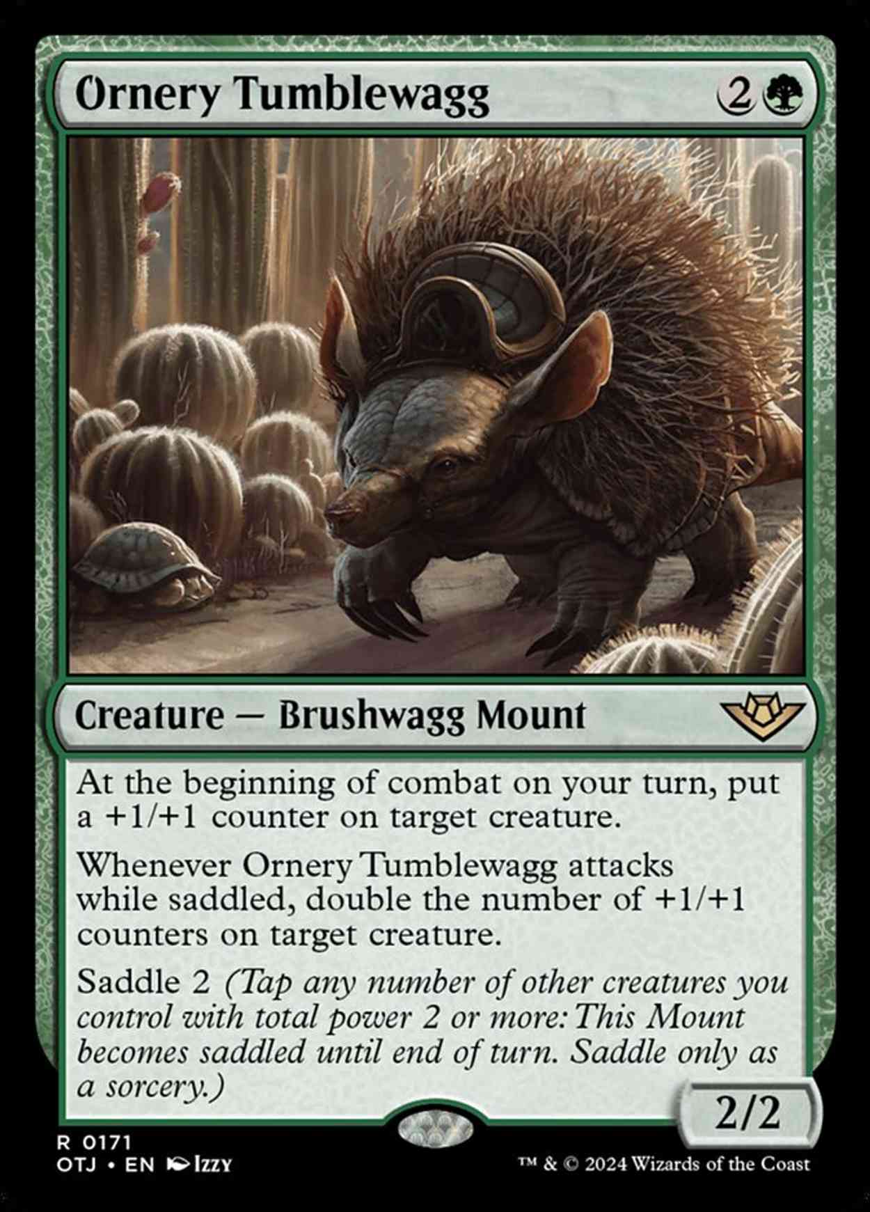 Ornery Tumblewagg magic card front