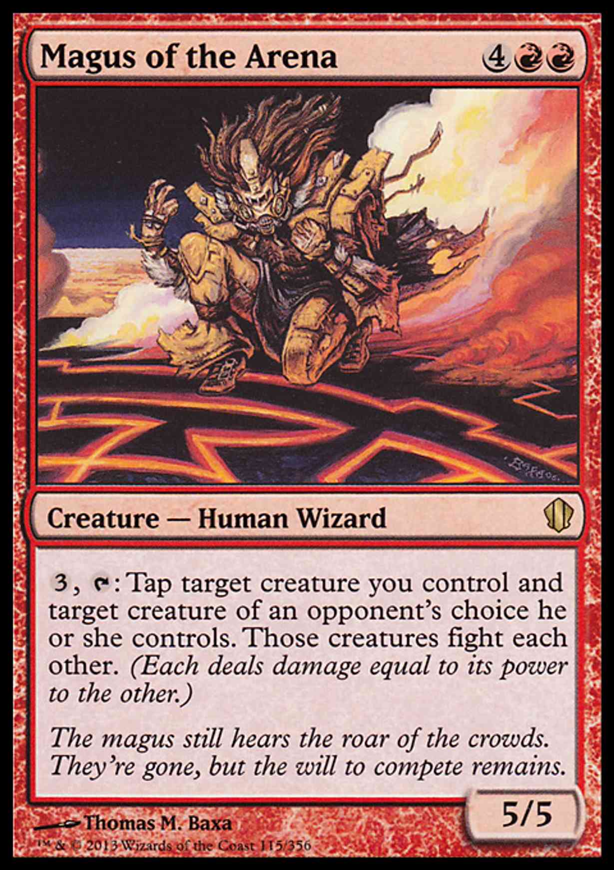 Magus of the Arena Price from mtg Commander 2013 Edition