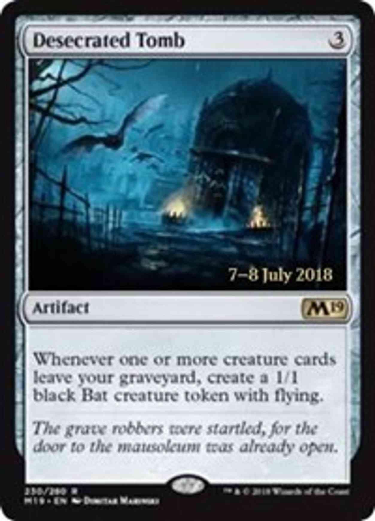 Desecrated Tomb magic card front