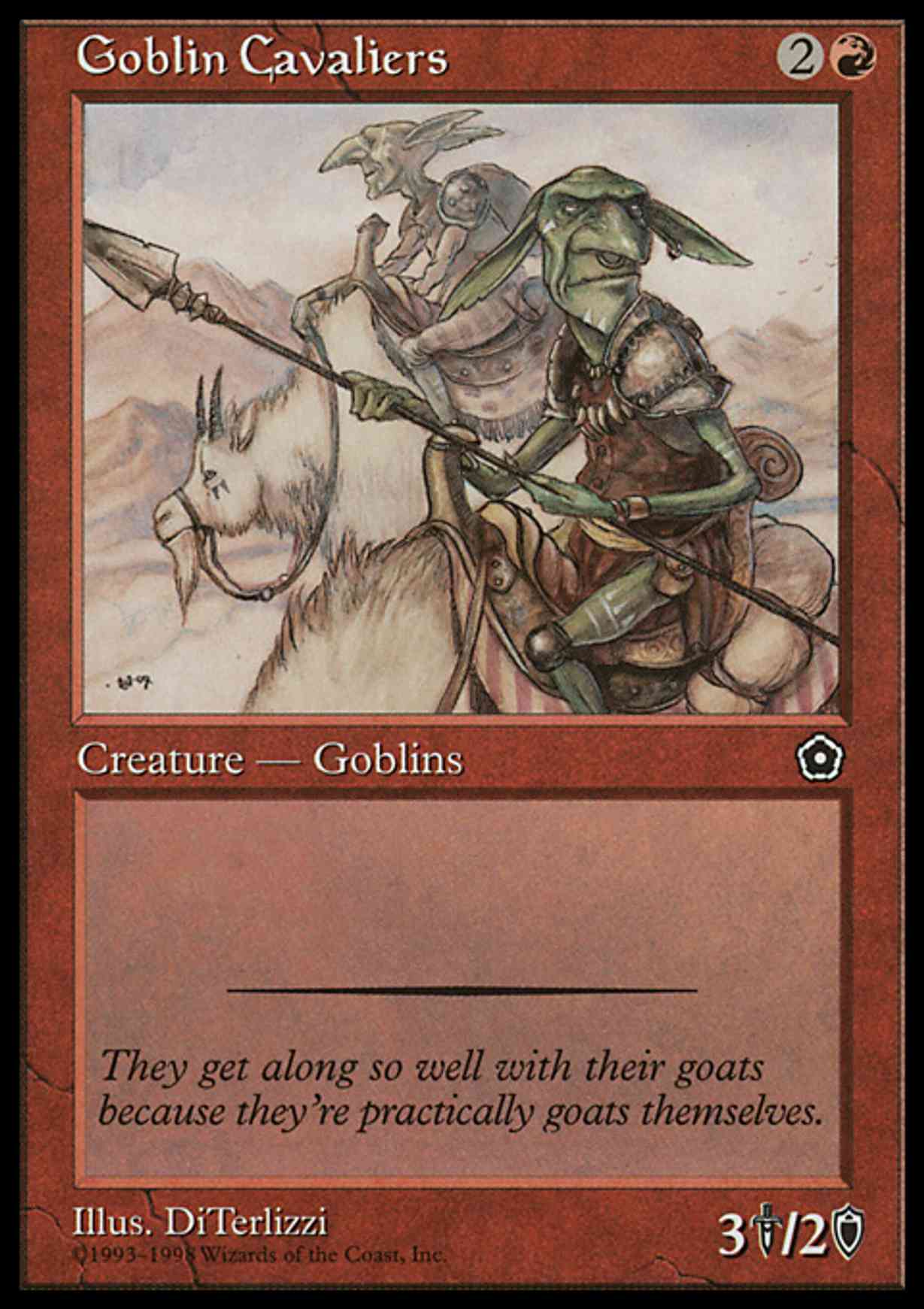 Goblin Cavaliers magic card front