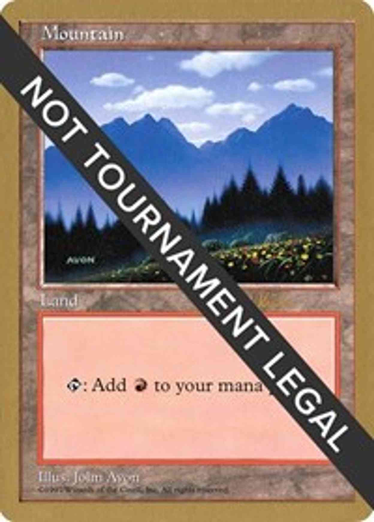 Mountain (433) - 1997 Janosch Kuhn (5ED) magic card front
