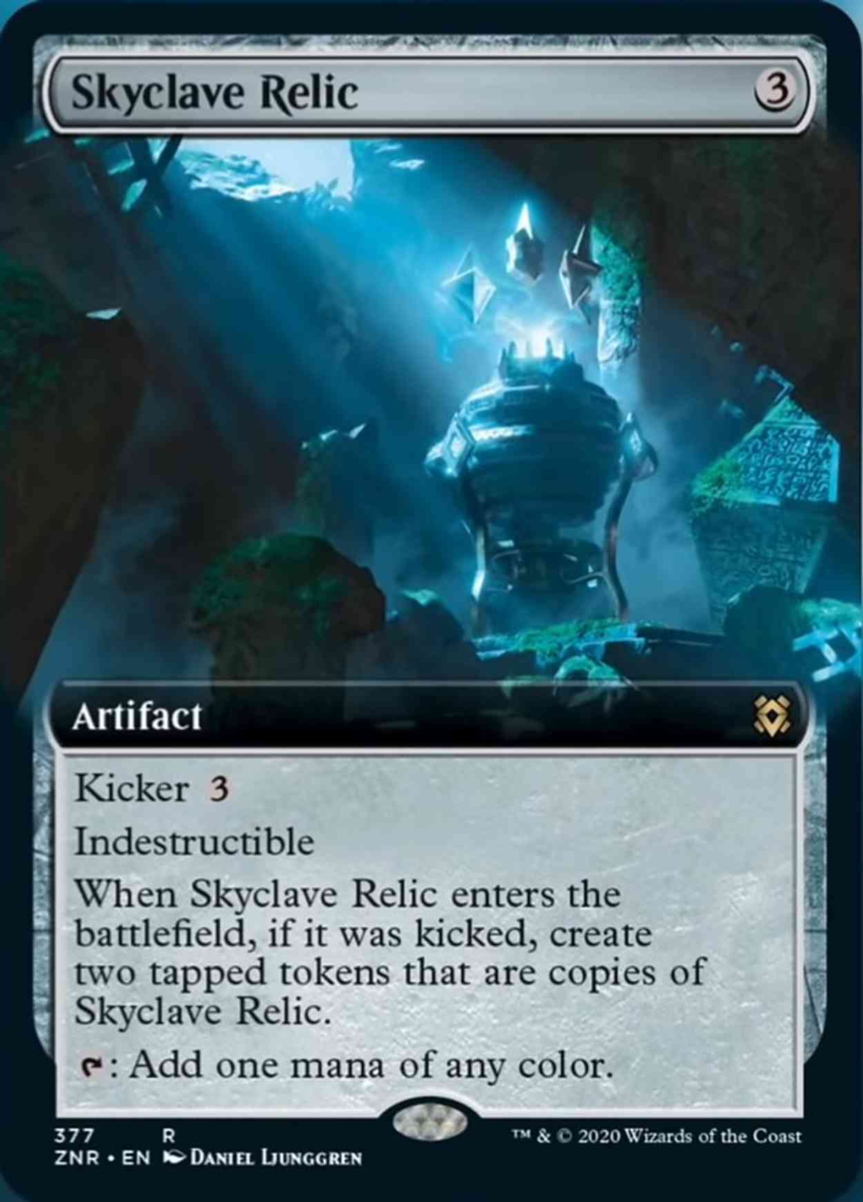 Skyclave Relic (Extended Art) magic card front