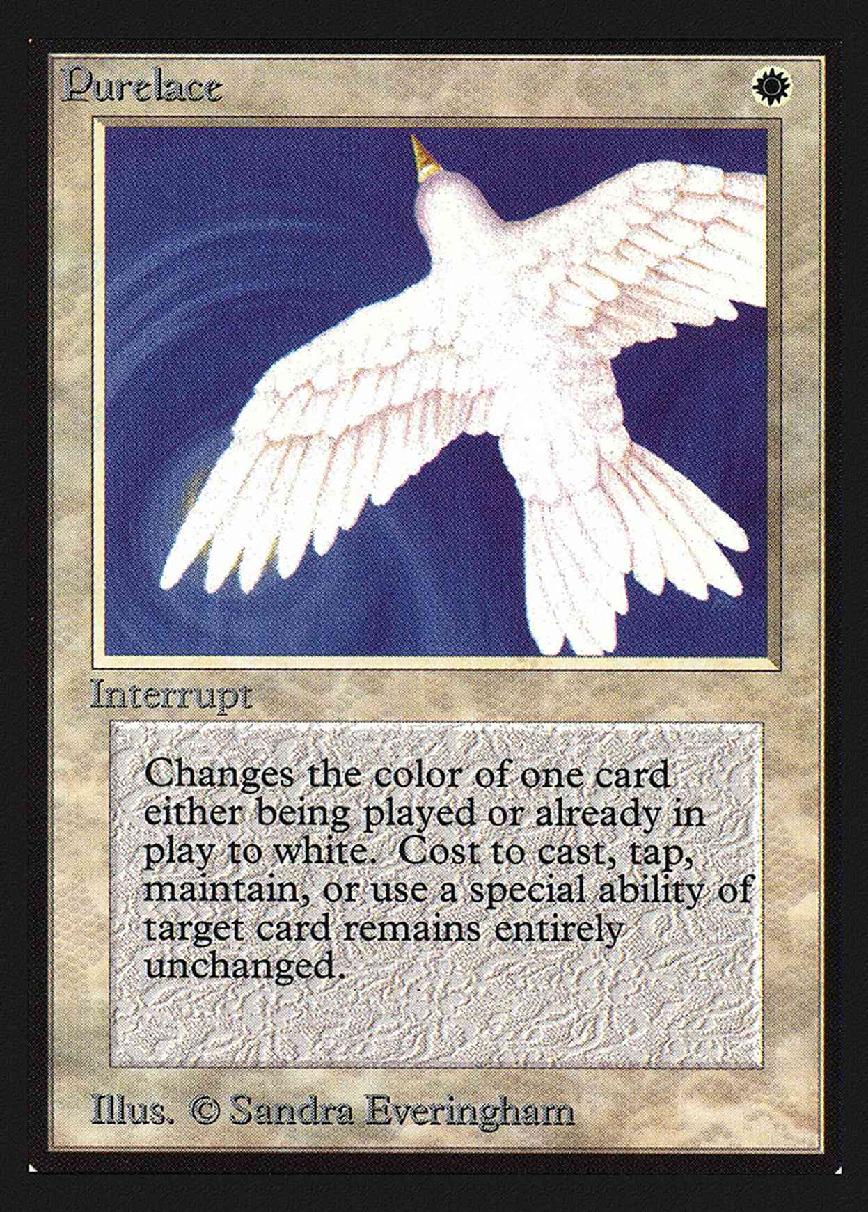Purelace (CE) magic card front