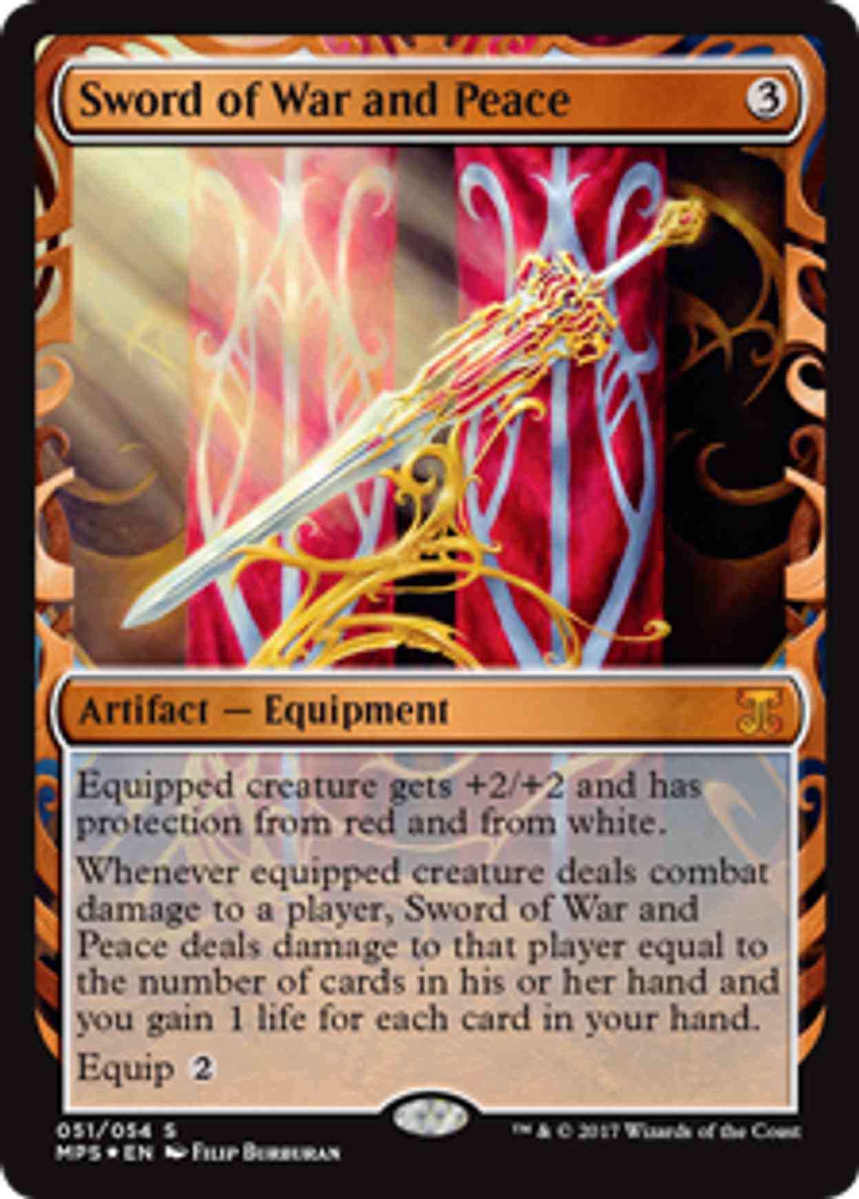 Sword of War and Peace magic card front
