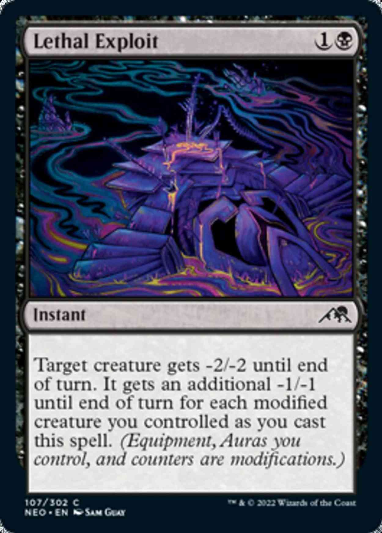 Lethal Exploit magic card front