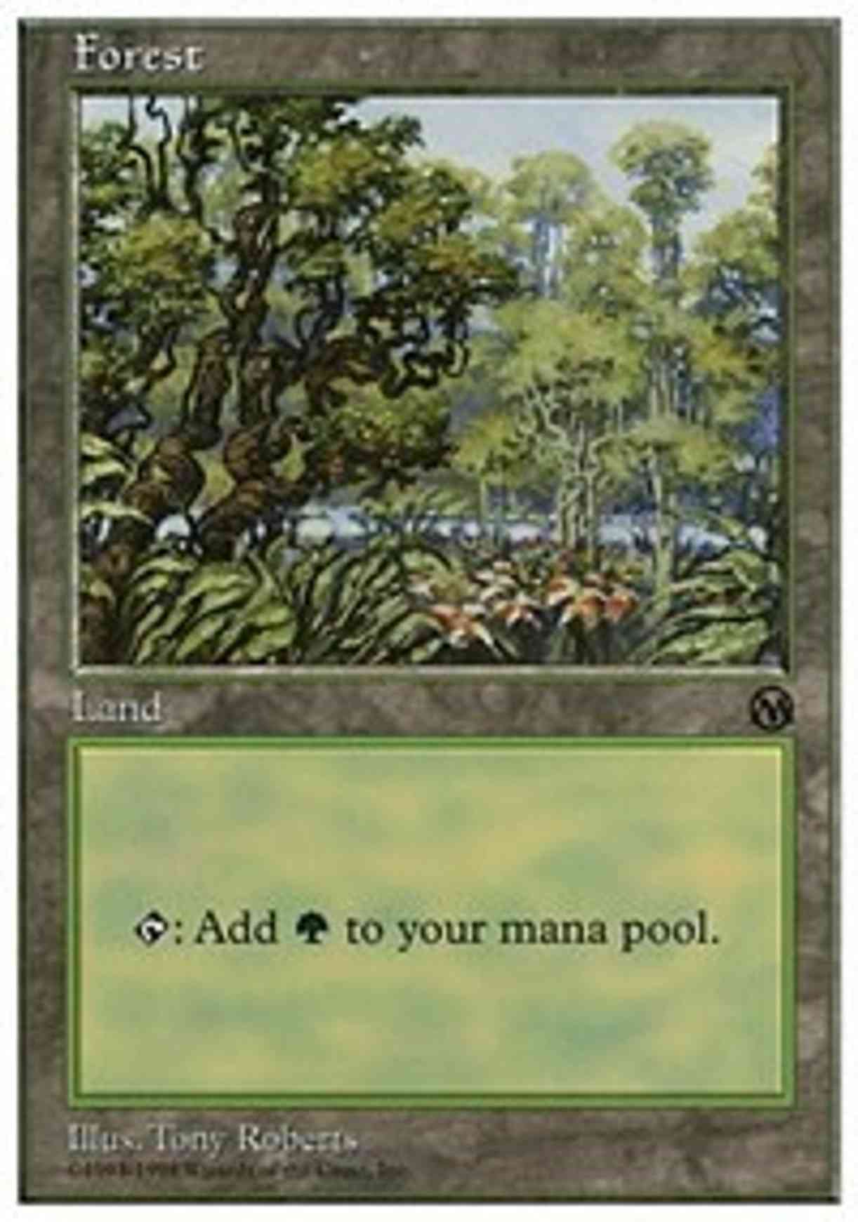 Forest (Arena) magic card front
