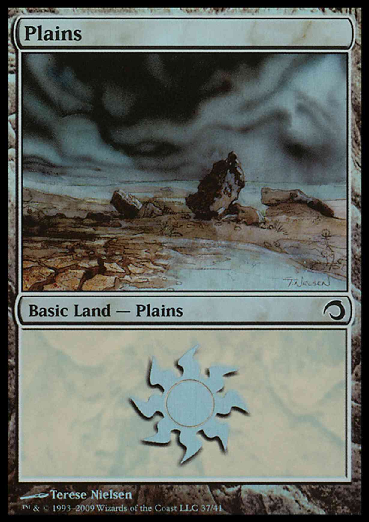 Plains (37)  magic card front