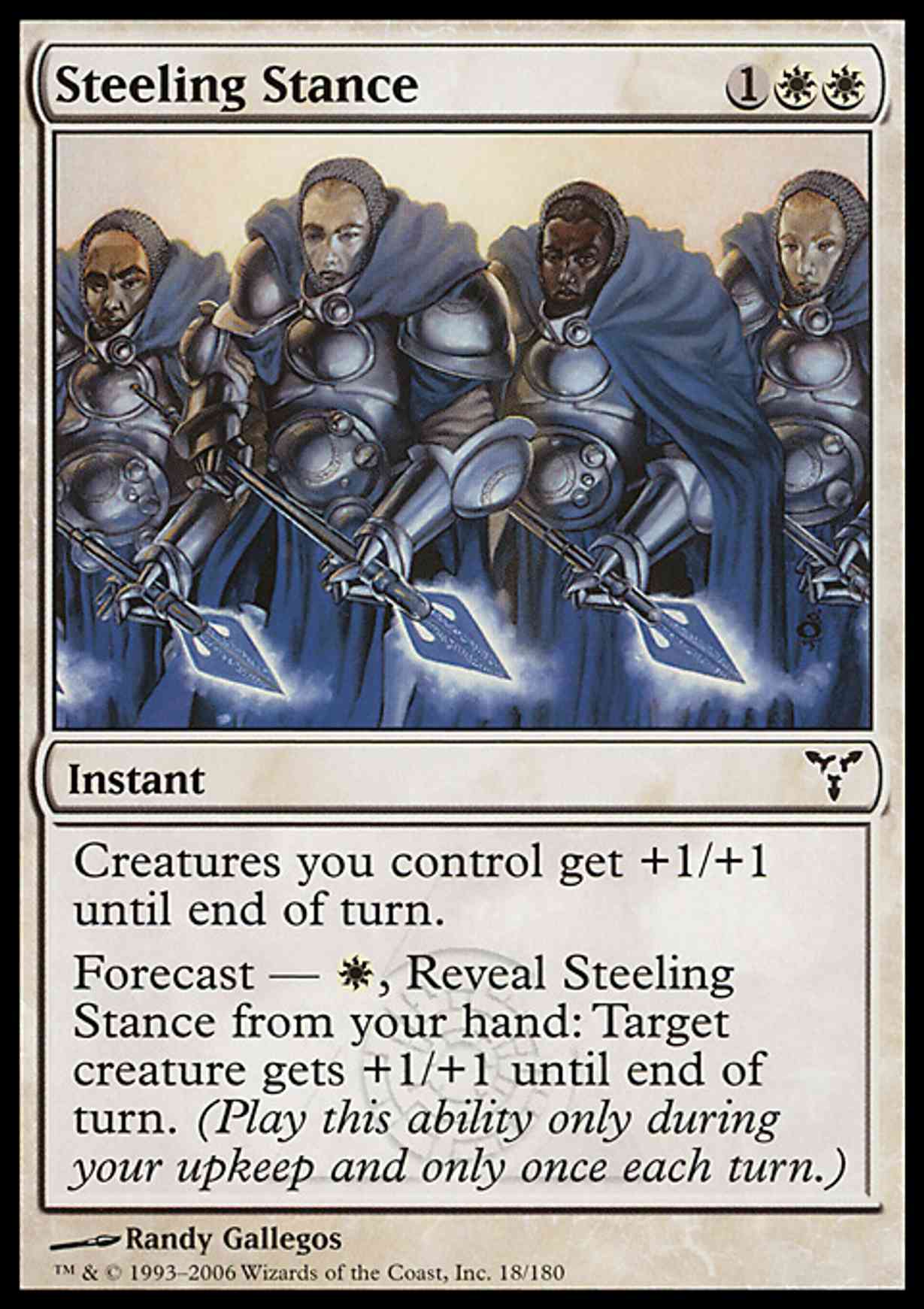 Steeling Stance magic card front
