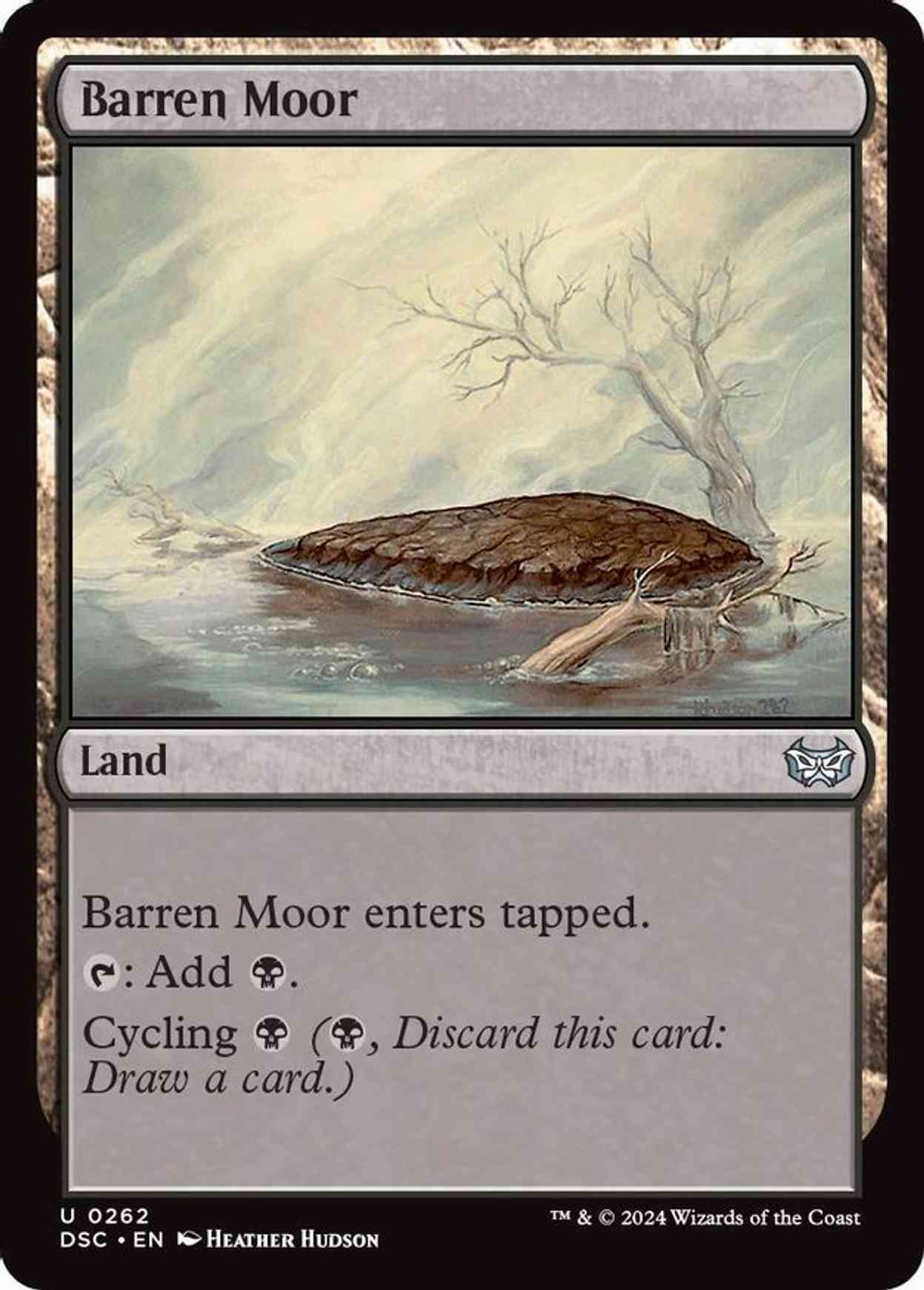 Barren Moor magic card front