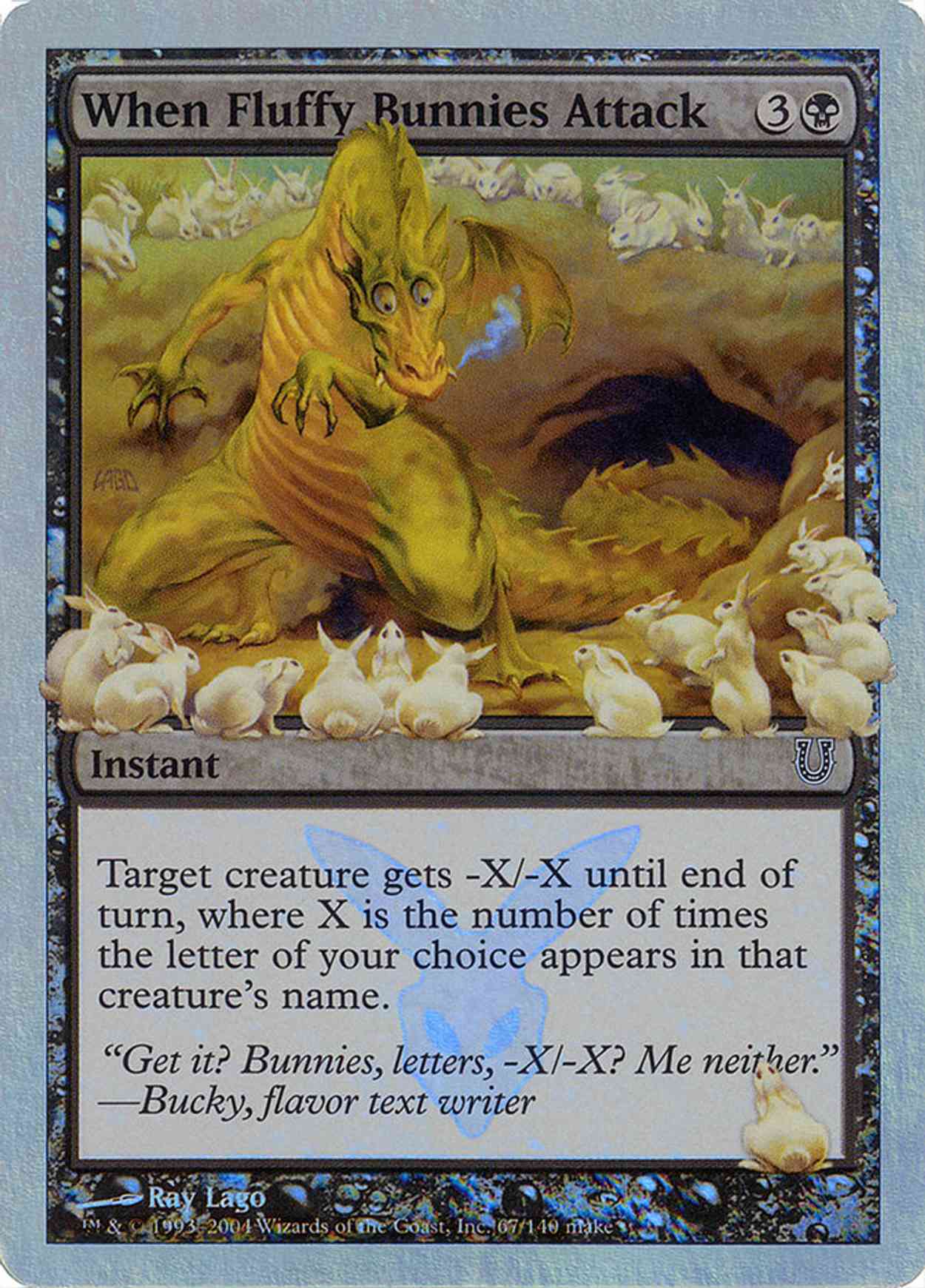 When Fluffy Bunnies Attack (Alternate Foil) magic card front