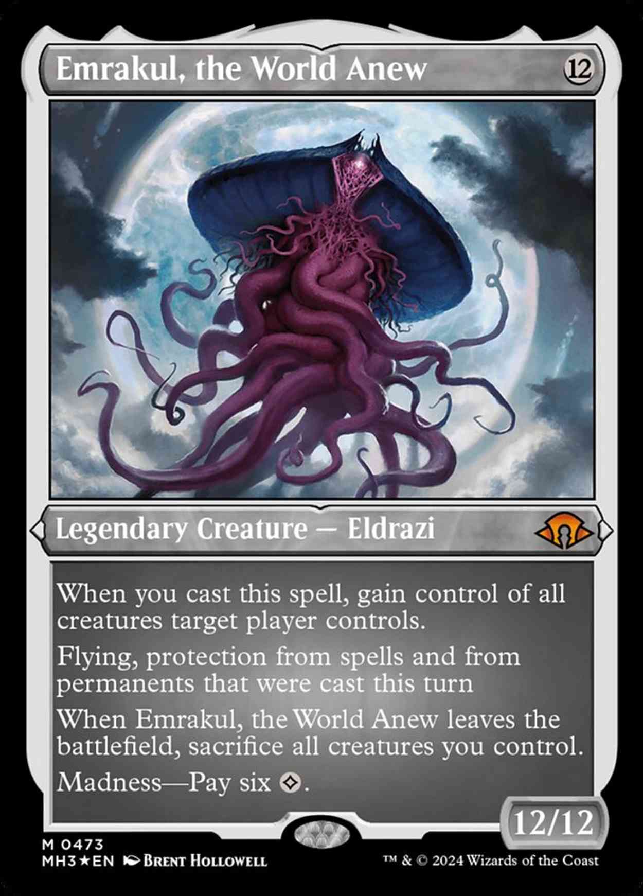 Emrakul, the World Anew (Foil Etched) magic card front