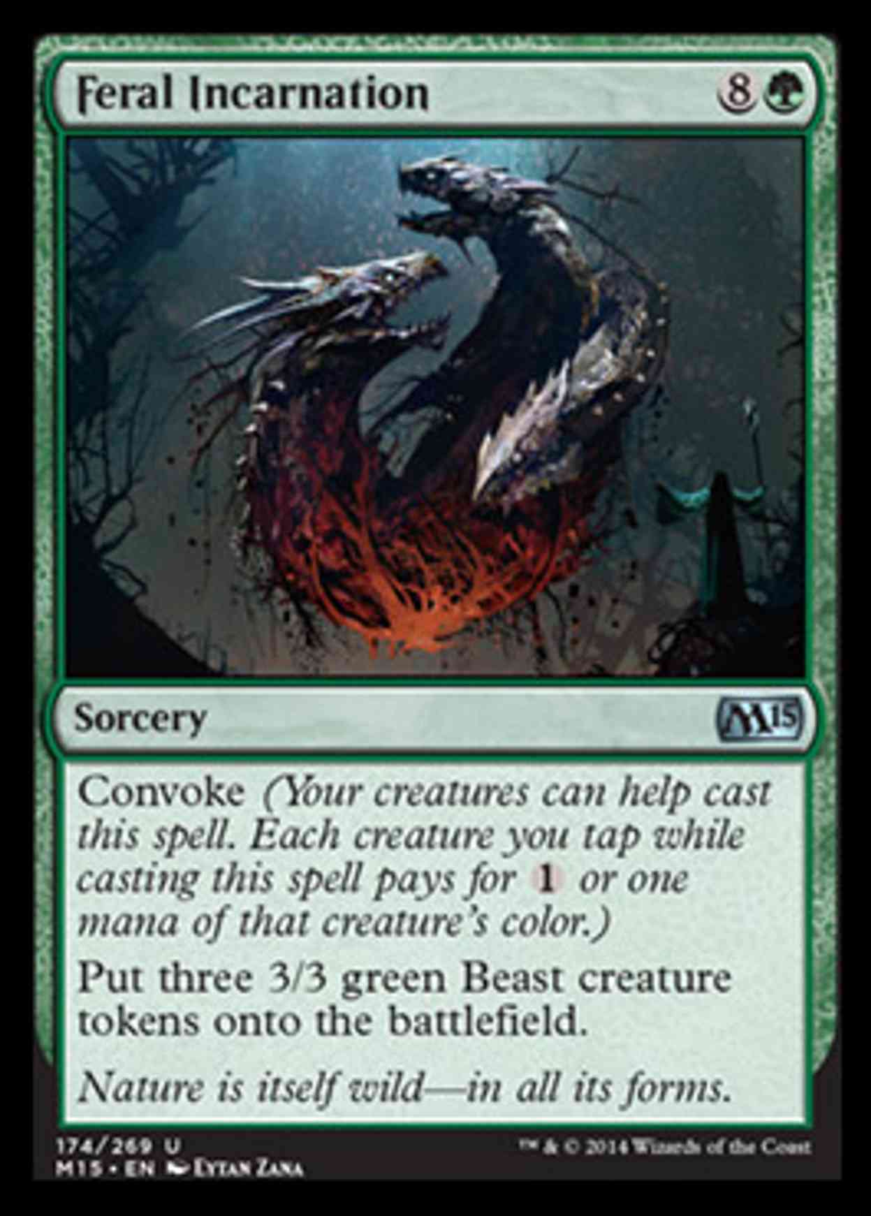 Feral Incarnation magic card front
