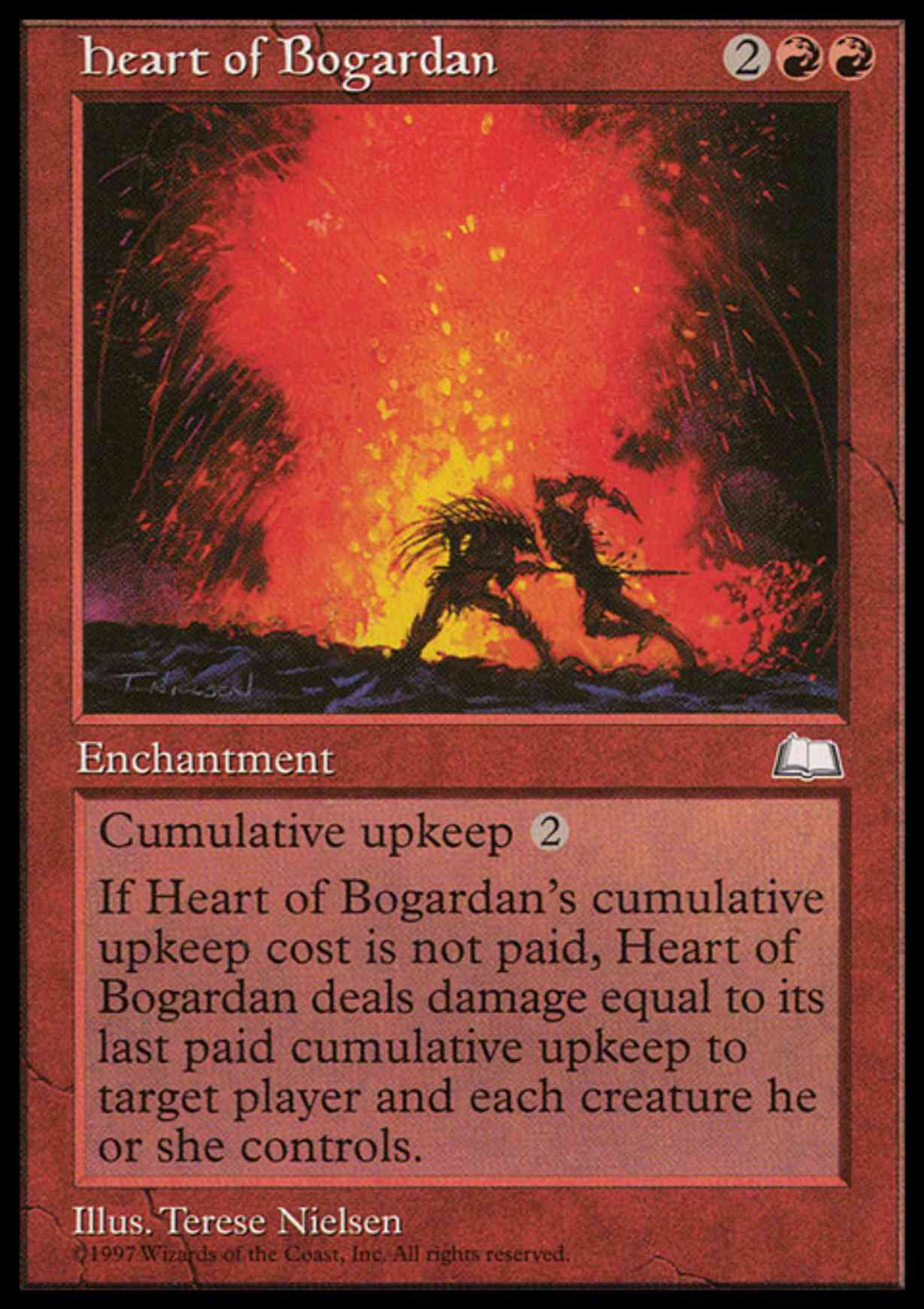 Heart of Bogardan magic card front