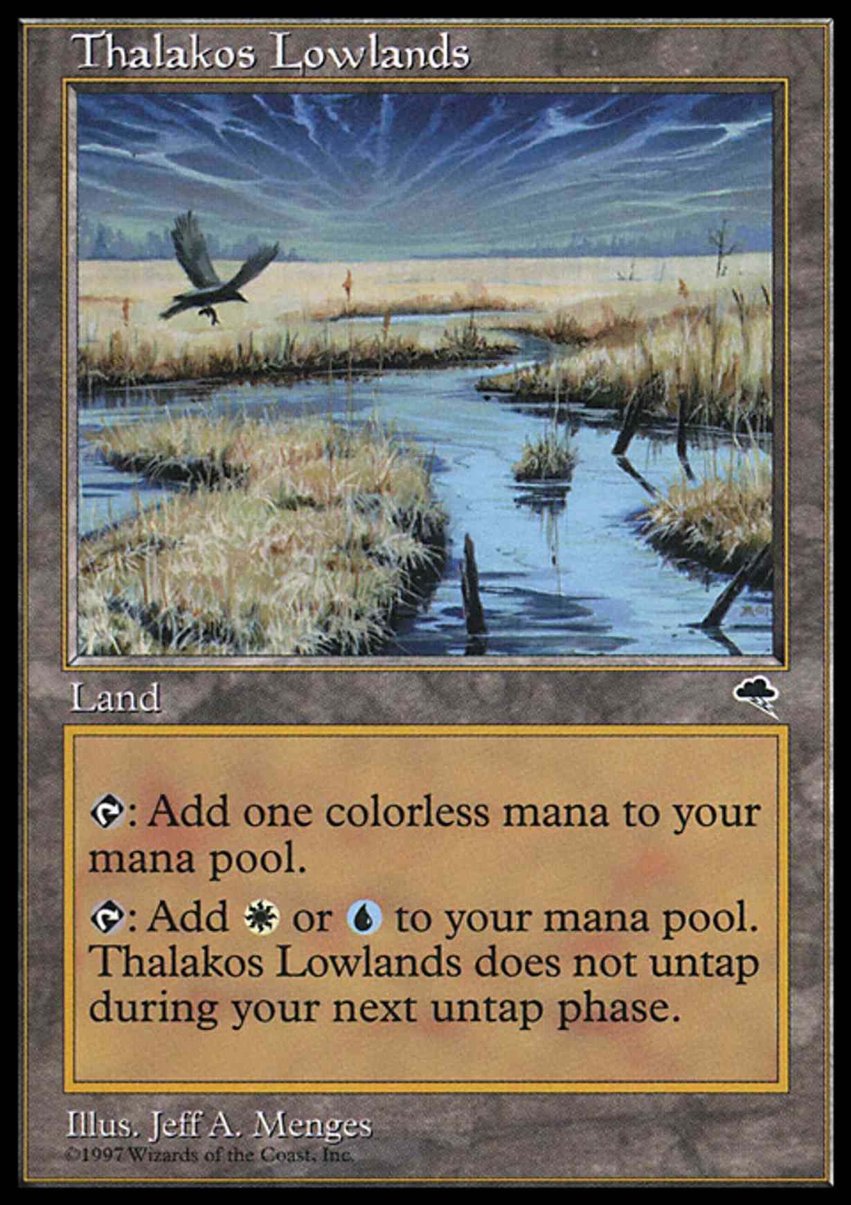 Thalakos Lowlands magic card front