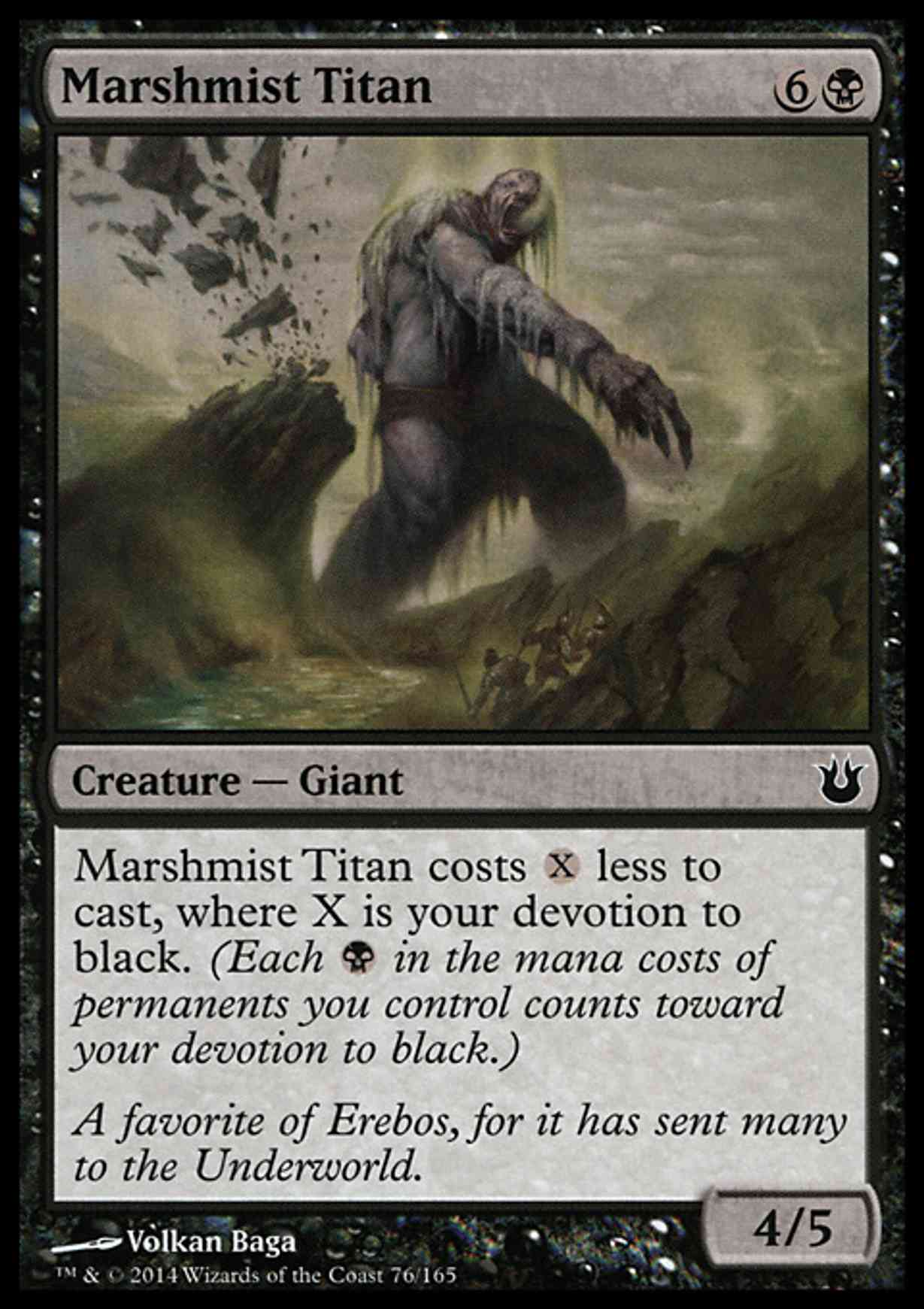 Marshmist Titan magic card front
