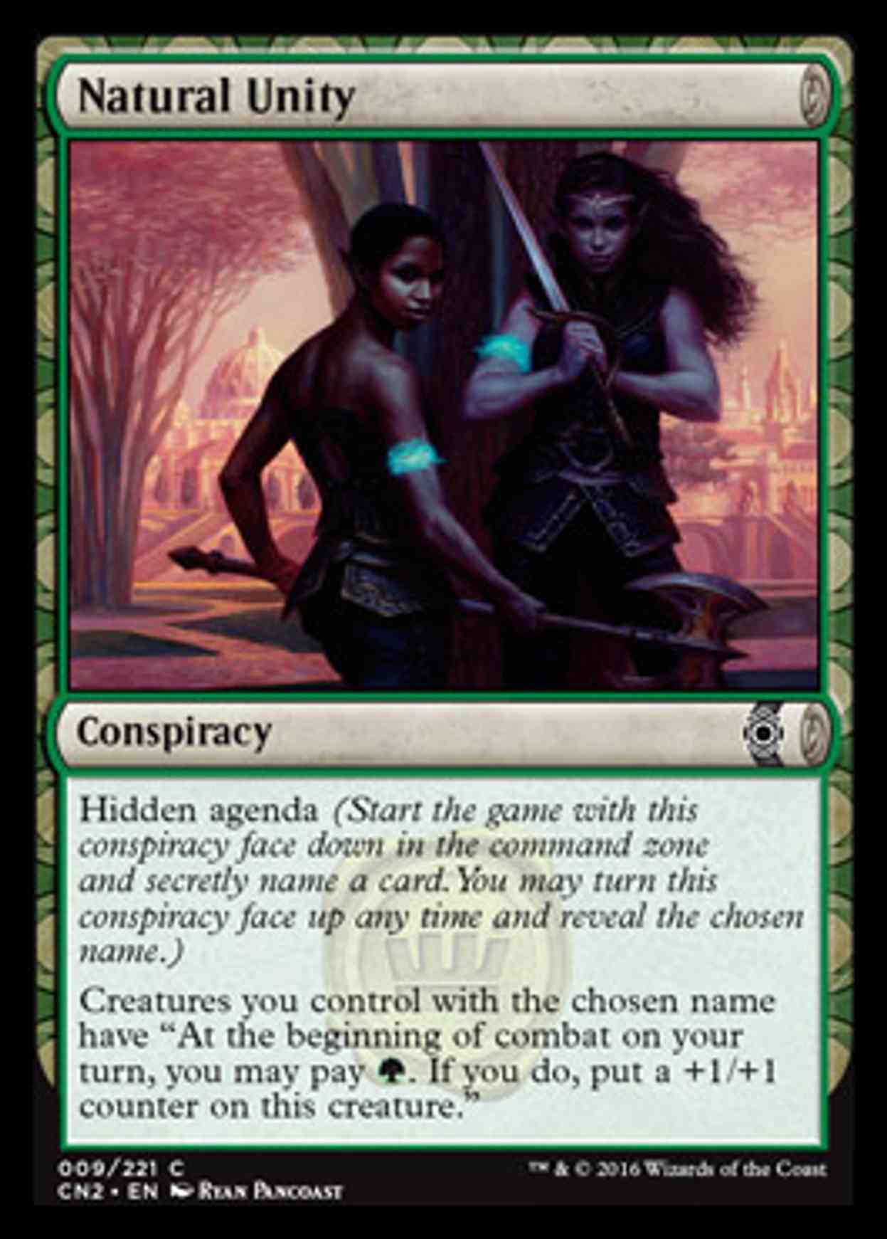 Natural Unity Price from mtg CONSPIRACY: TAKE THE CROWN