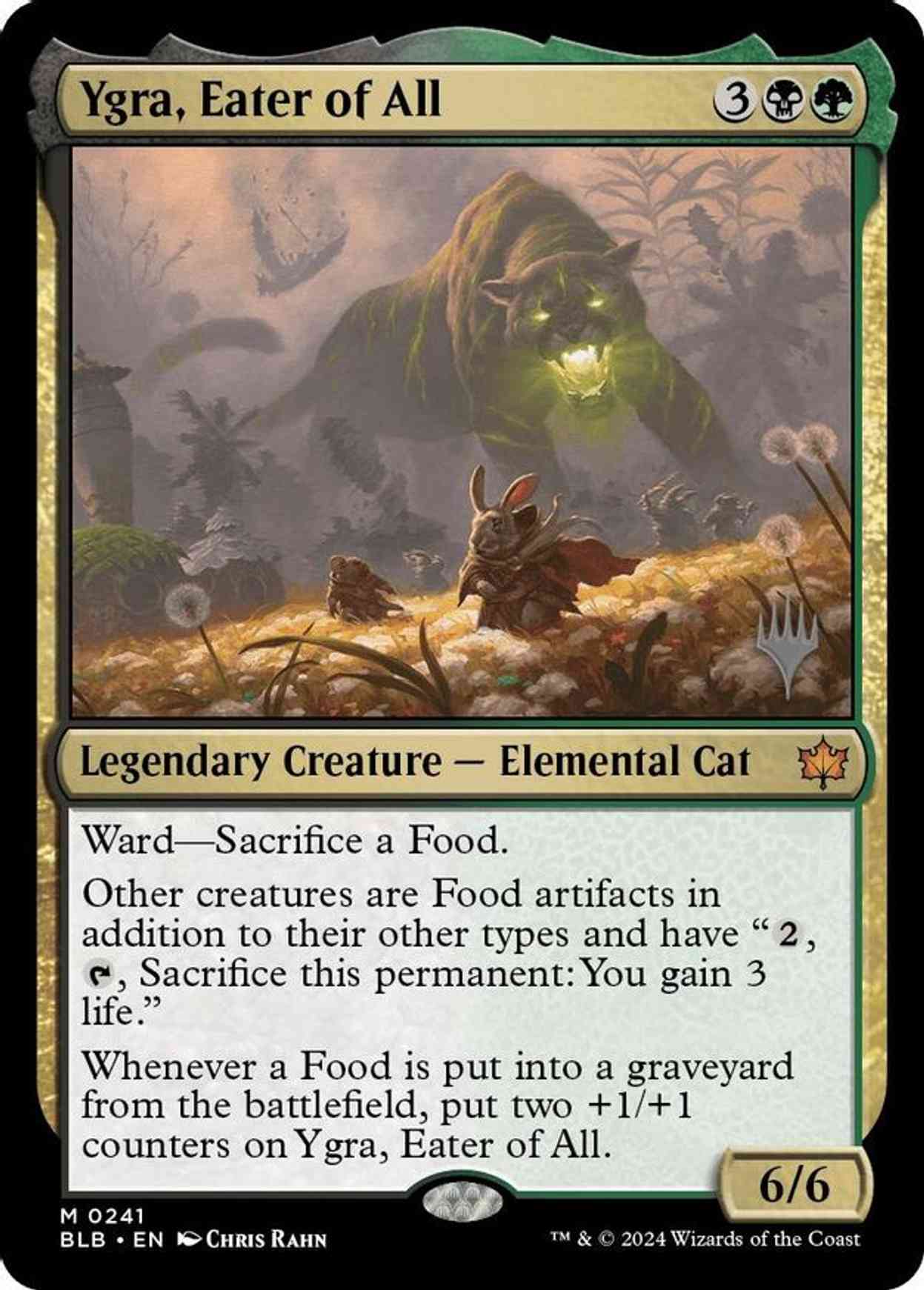 Ygra, Eater of All magic card front