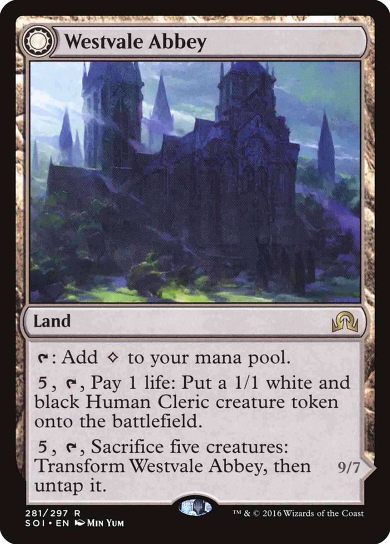 Westvale Abbey magic card front