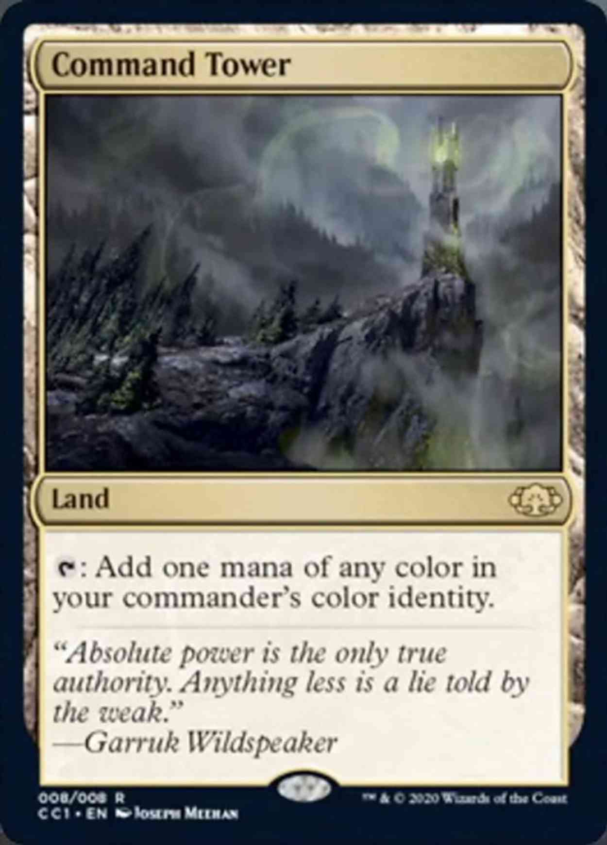 Command Tower magic card front