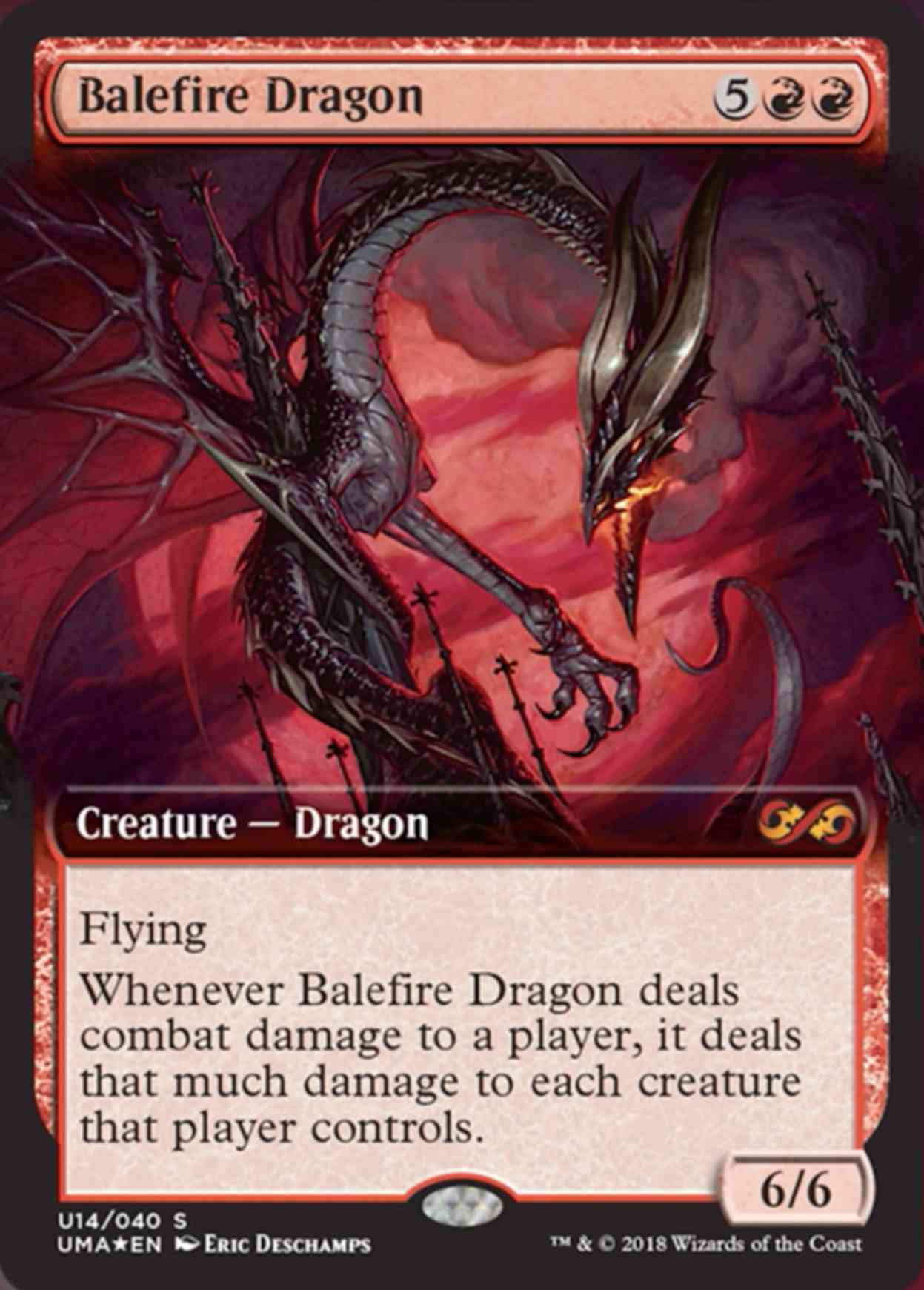 Balefire Dragon magic card front
