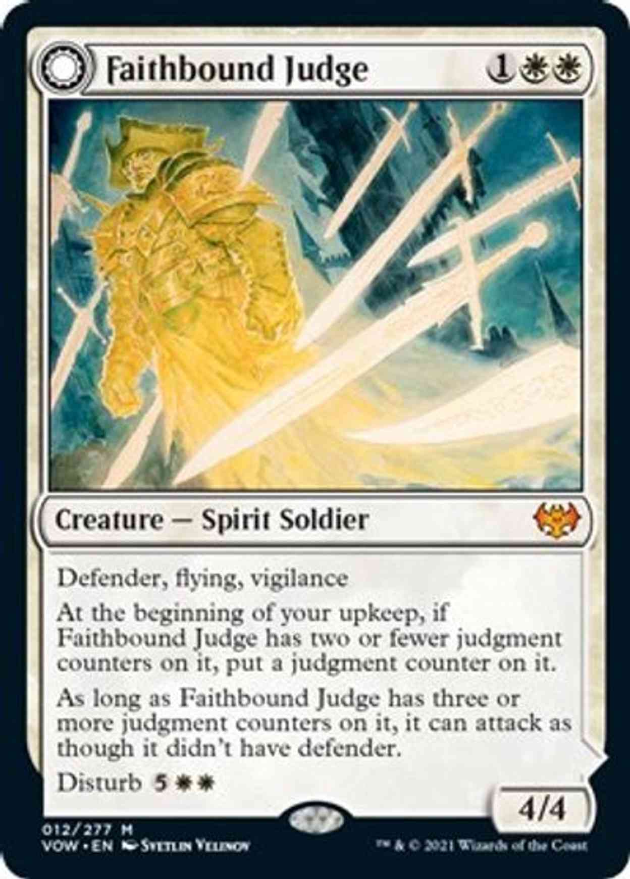Faithbound Judge magic card front