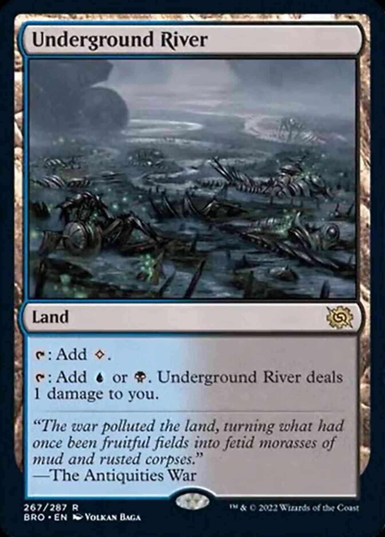 Underground River magic card front