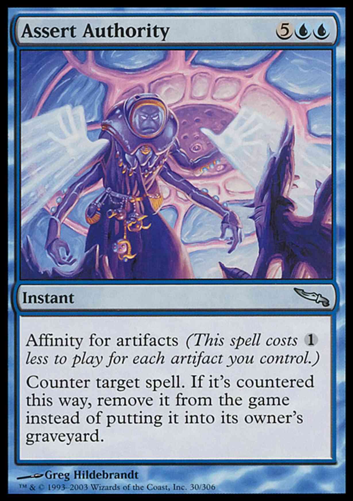 Assert Authority magic card front