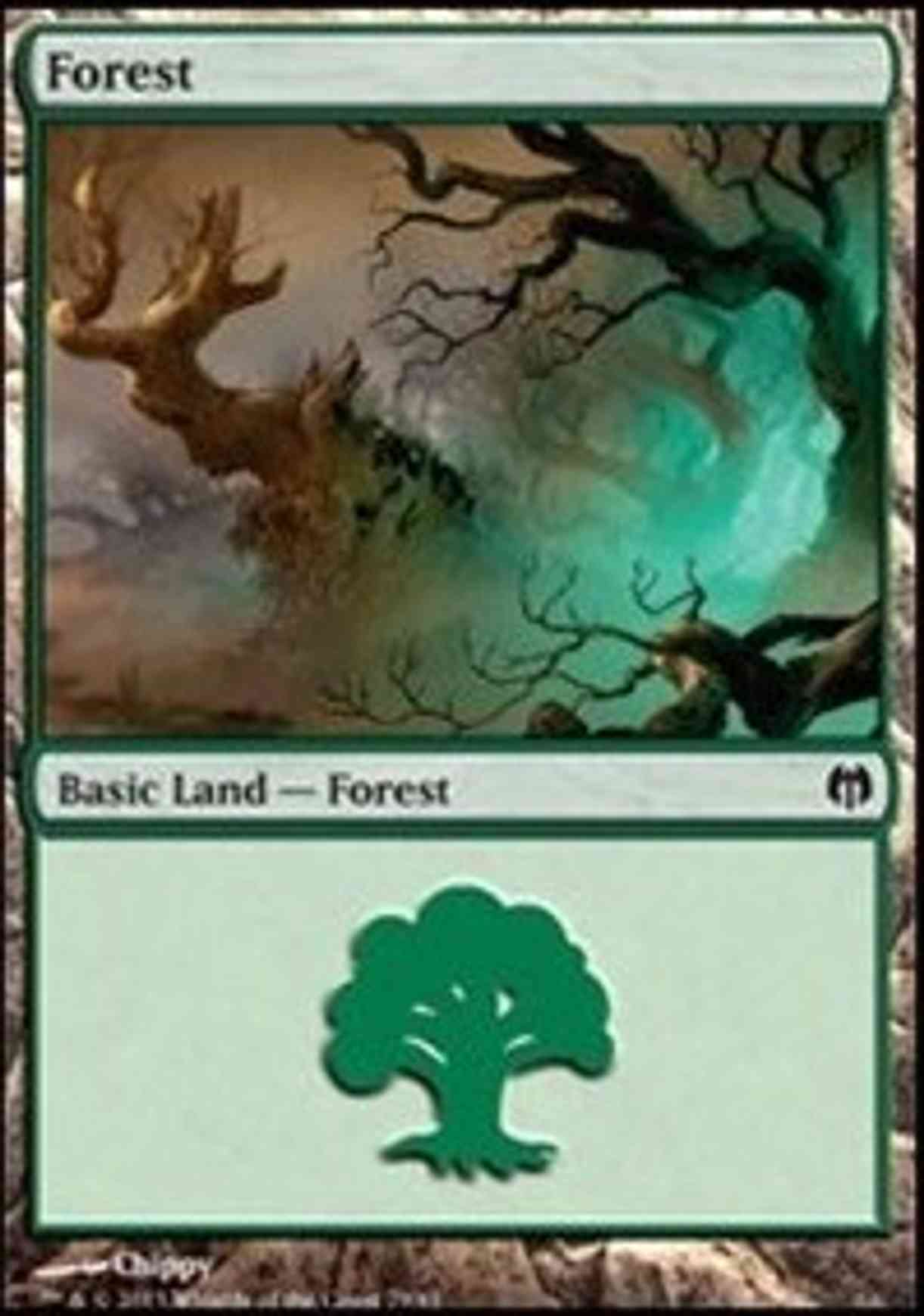 Forest (79) magic card front