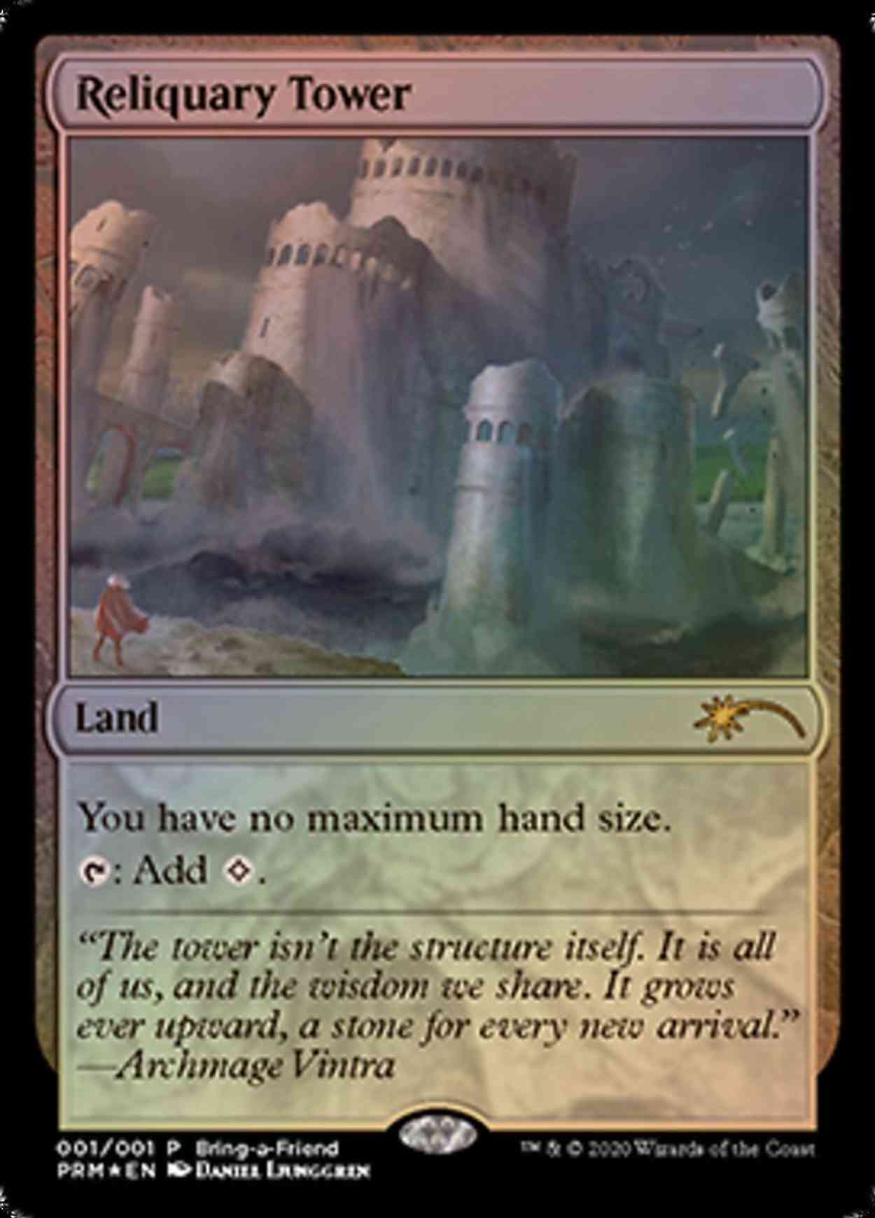 Reliquary Tower (Bring a Friend Promo) magic card front