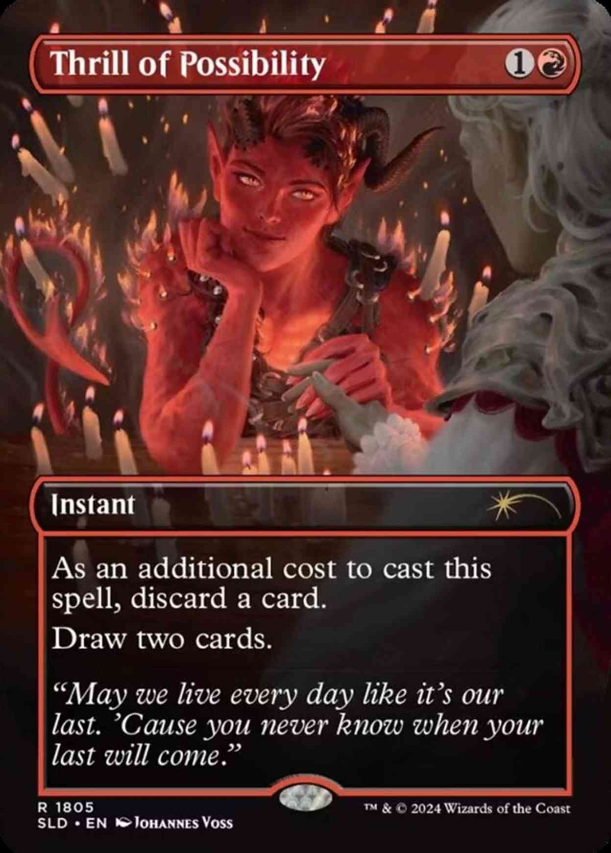 Thrill of Possibility magic card front