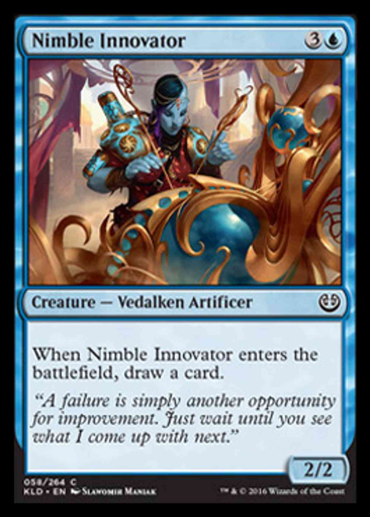 Nimble Innovator magic card front