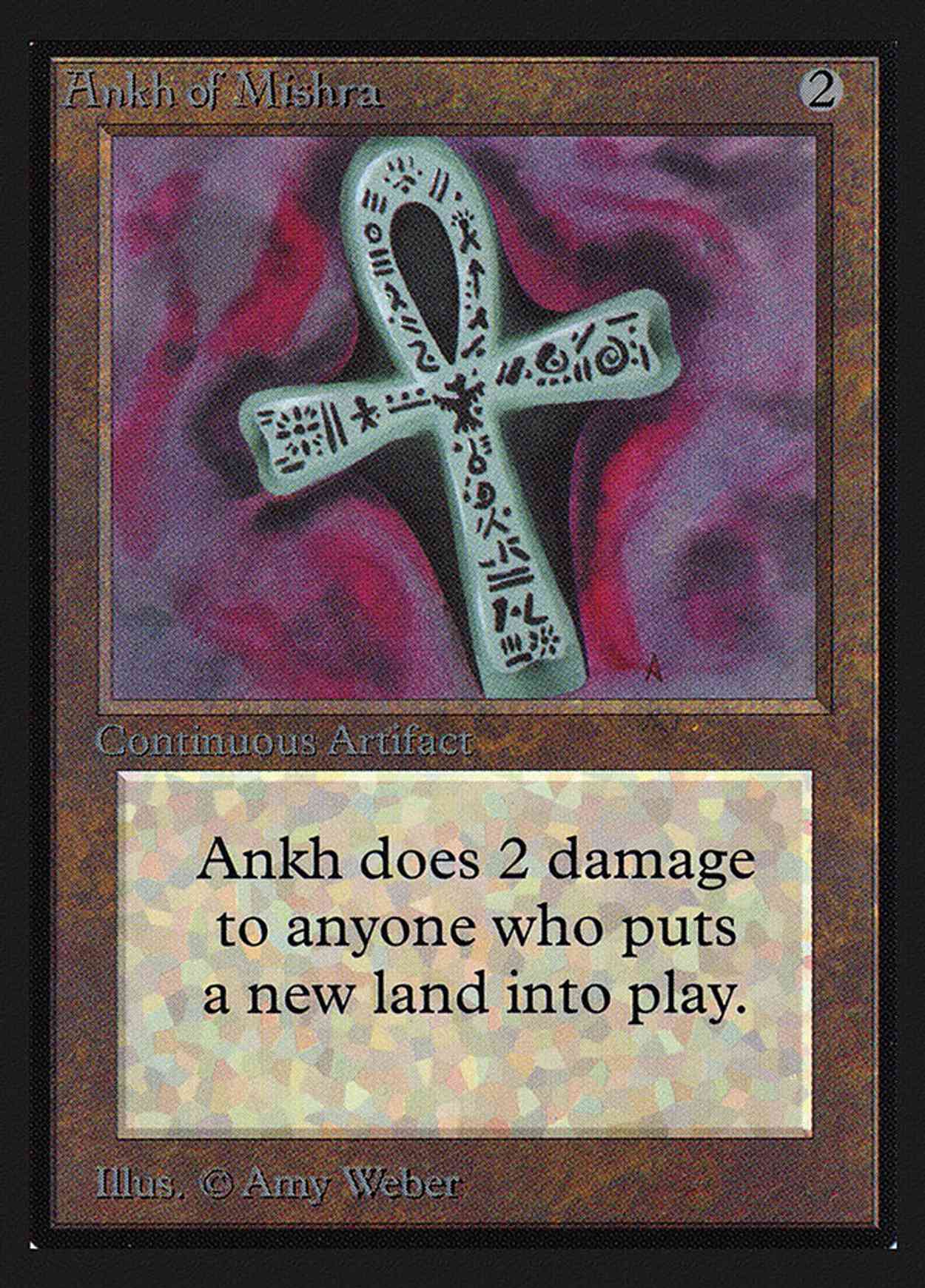 Ankh of Mishra (CE) magic card front