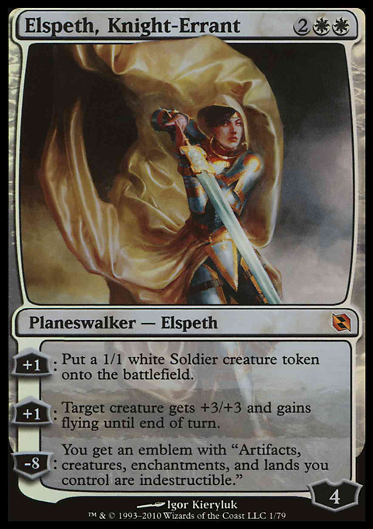 Elspeth, Knight-Errant magic card front