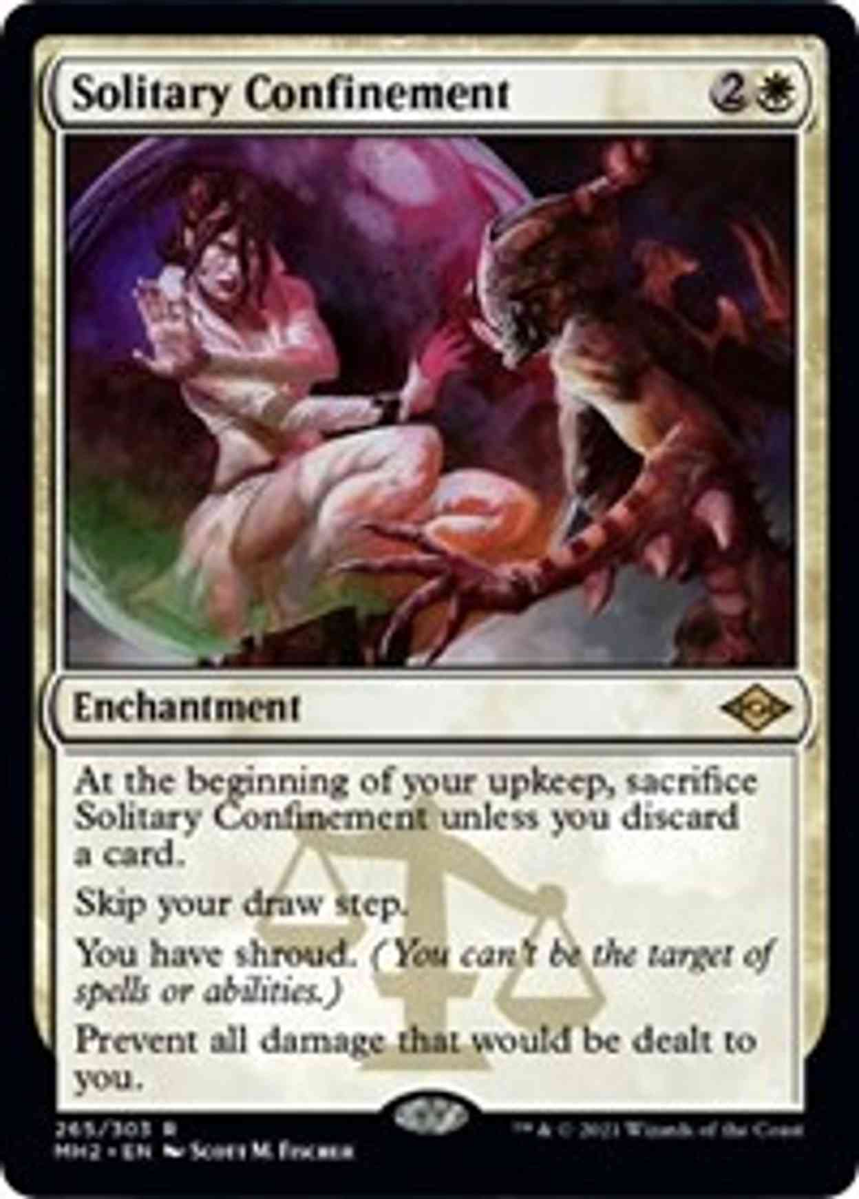 Solitary Confinement (Foil Etched) magic card front