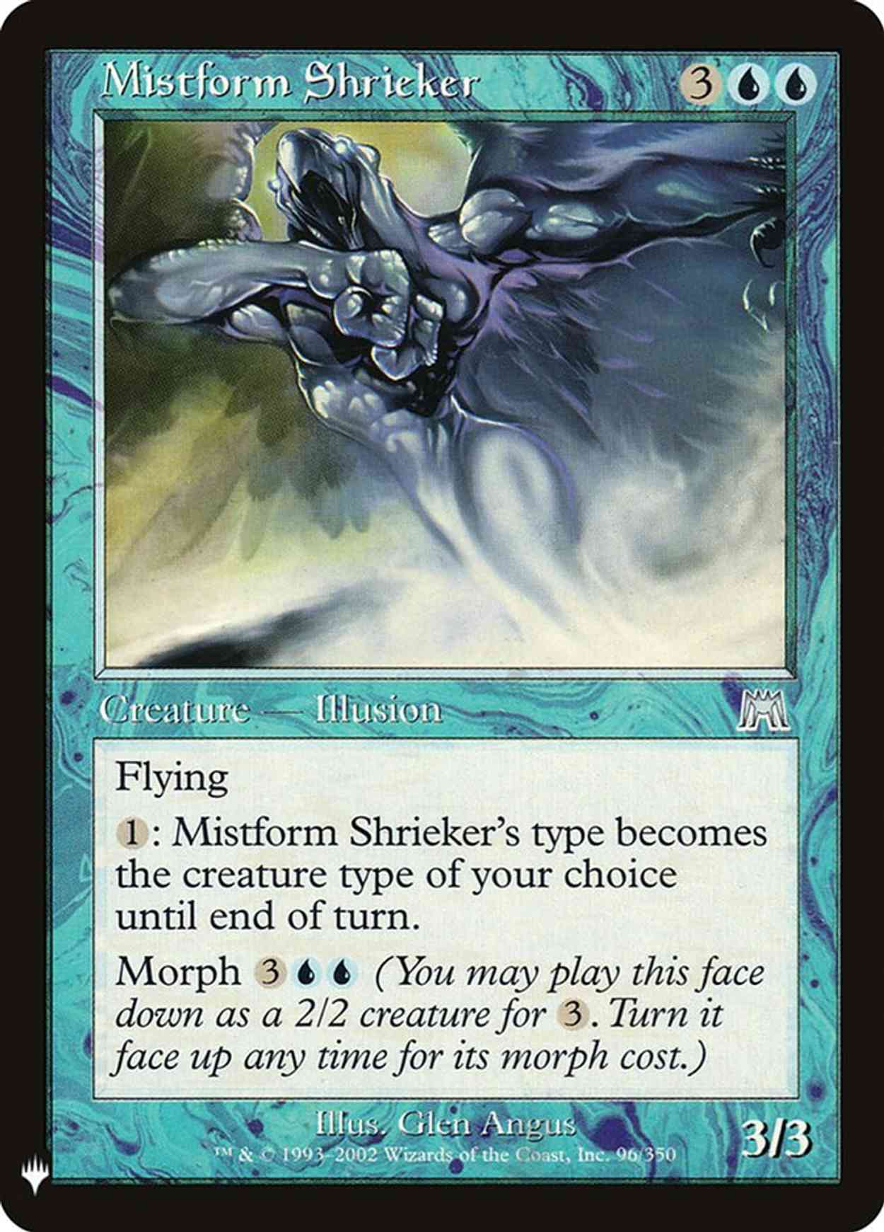 Mistform Shrieker magic card front