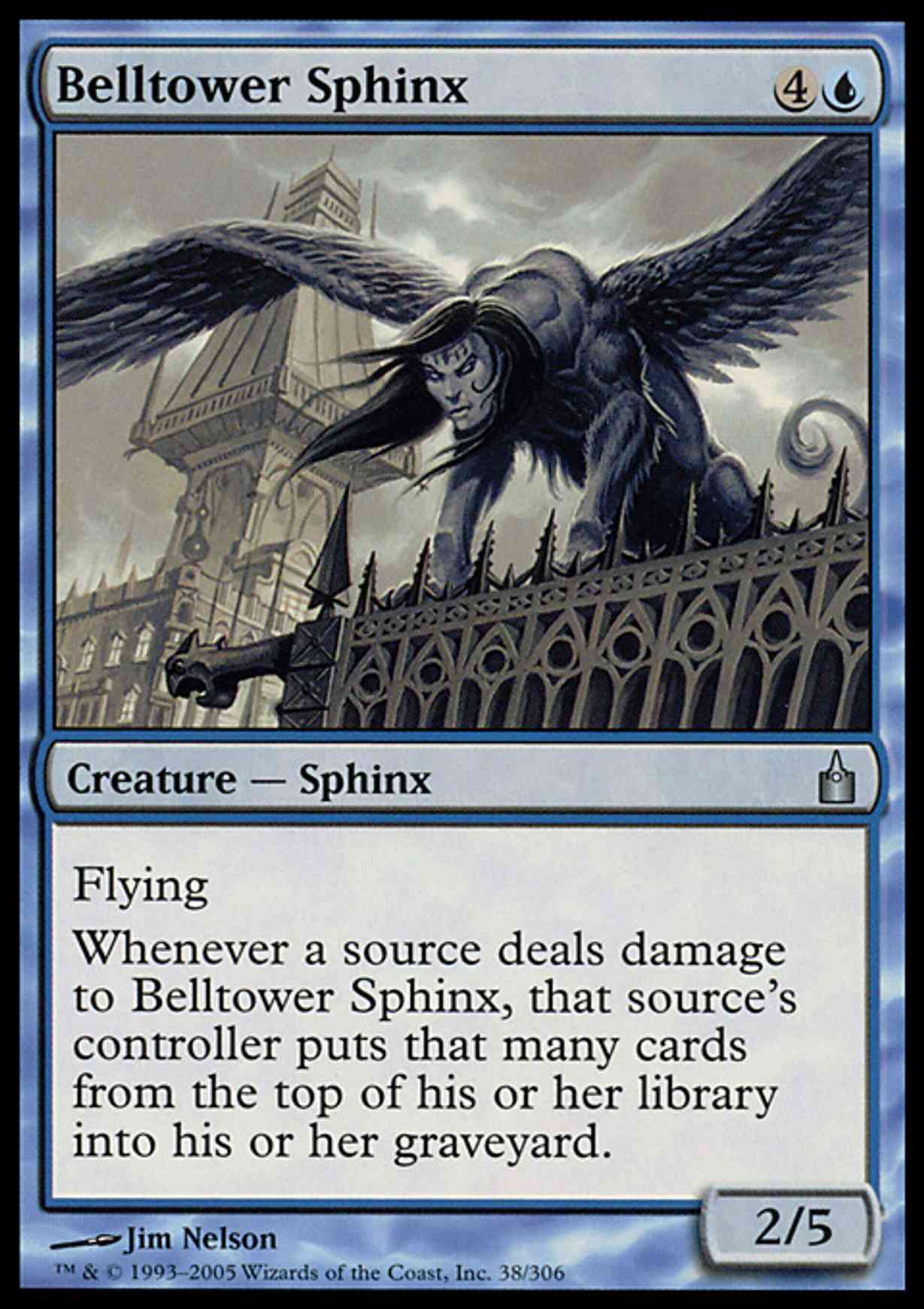 Belltower Sphinx magic card front
