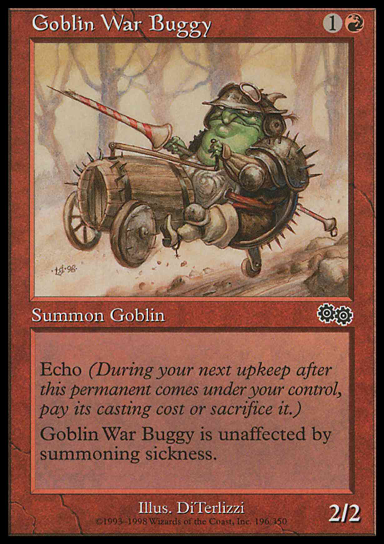 Goblin War Buggy magic card front