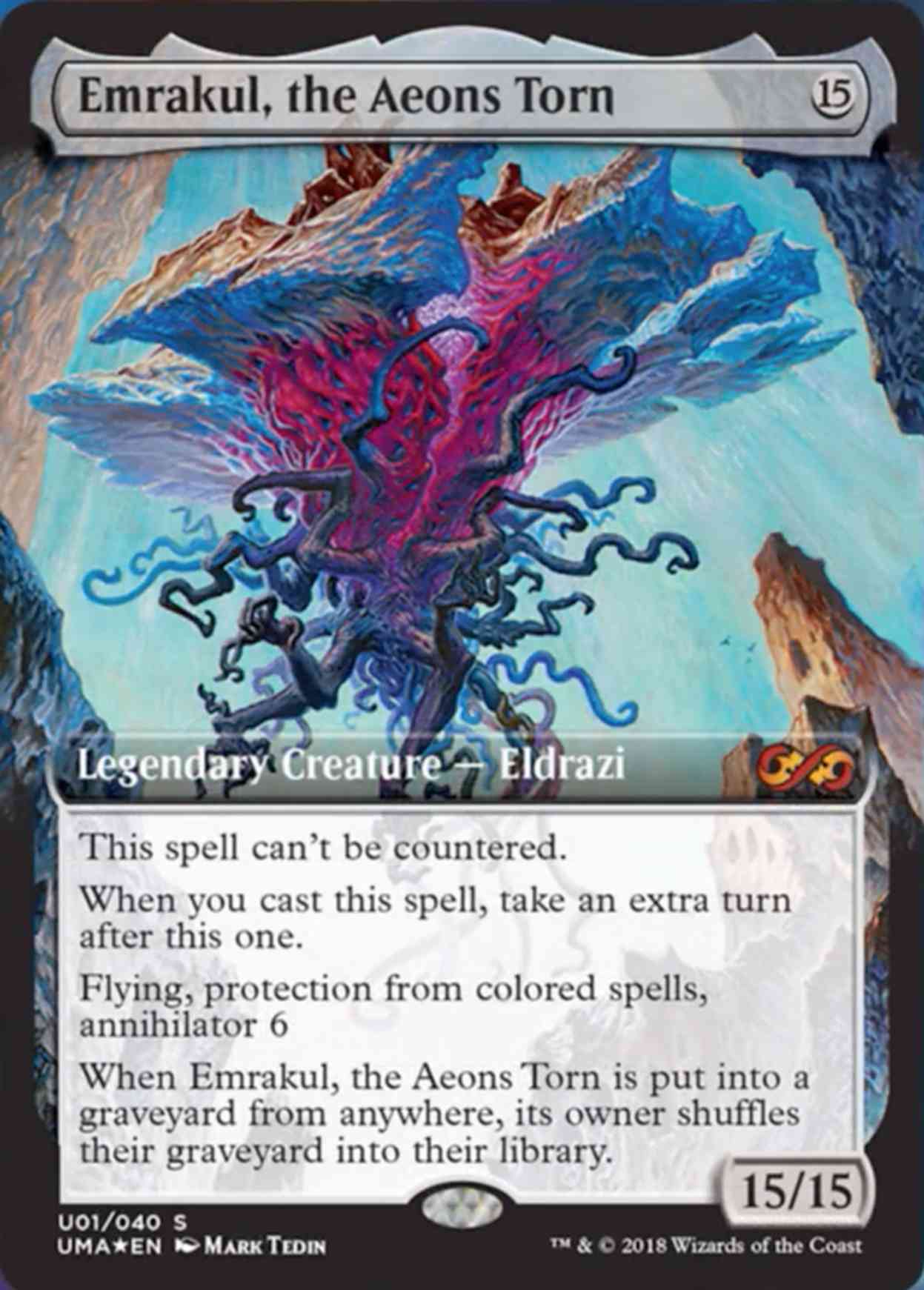 Emrakul, the Aeons Torn magic card front